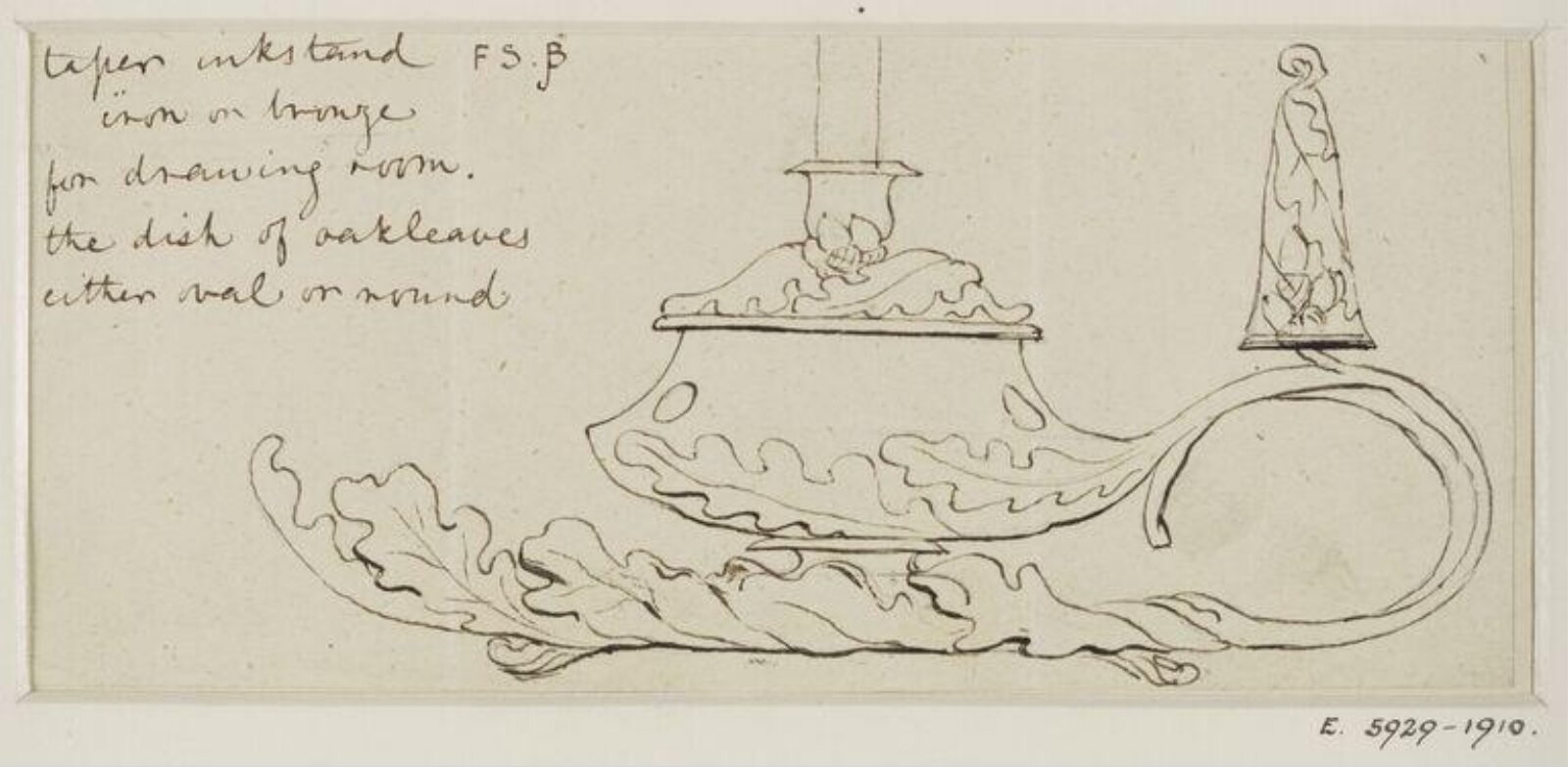 Drawing, John Bell, 19th century
