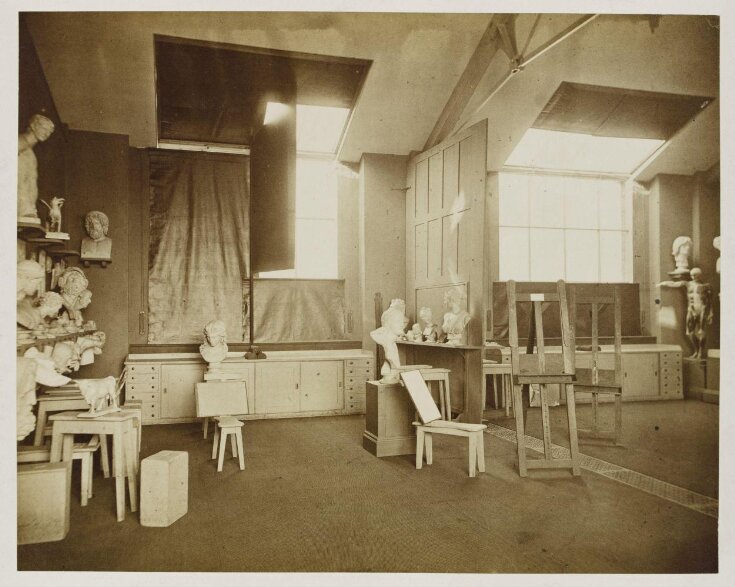 Male antique class room (third view), National Art Training School, South Kensington Museum image