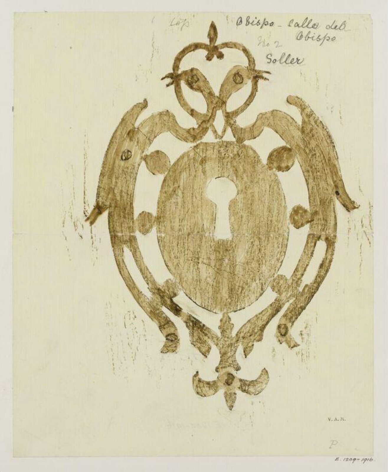 Drawing, Margaret Cross, 1898-1904
