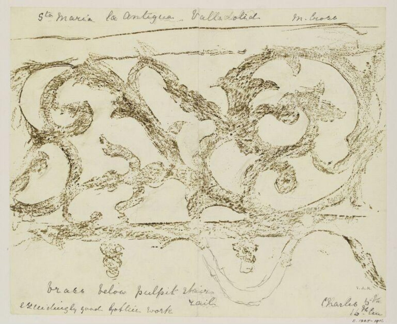 Drawing, Margaret Cross, 1898-1904