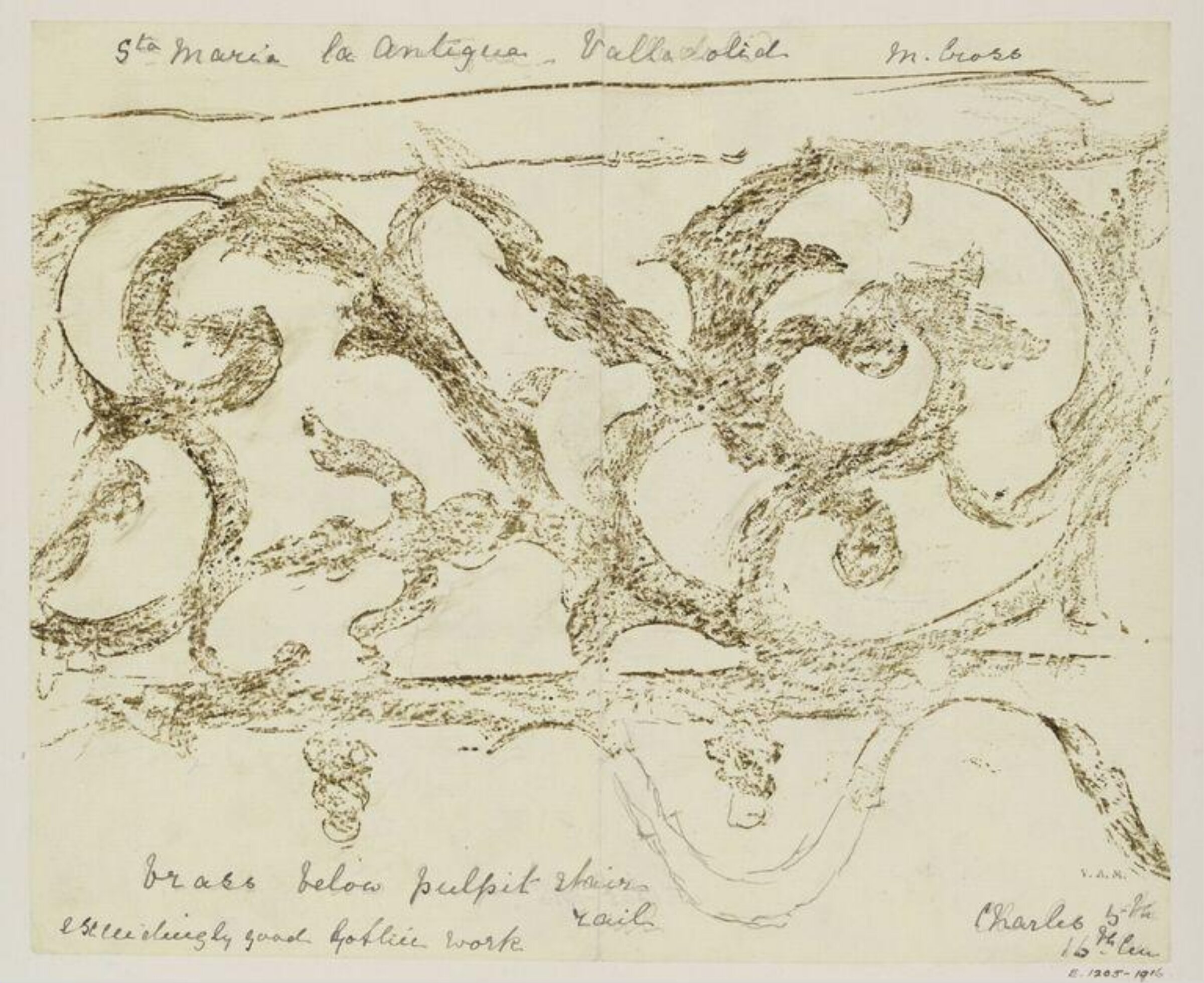 Drawing, Margaret Cross, 1898-1904