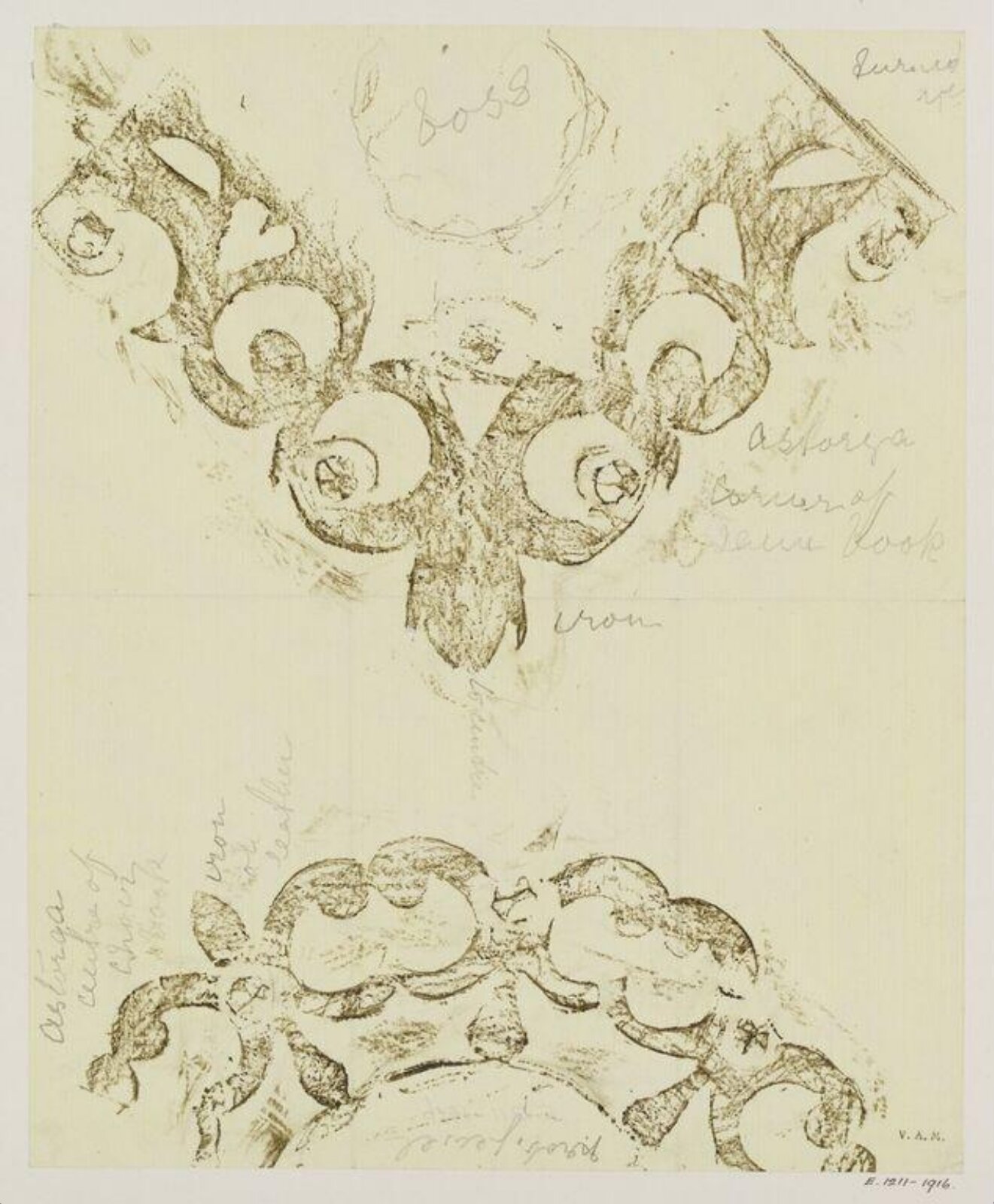 Drawing, Margaret Cross, 1898-1904