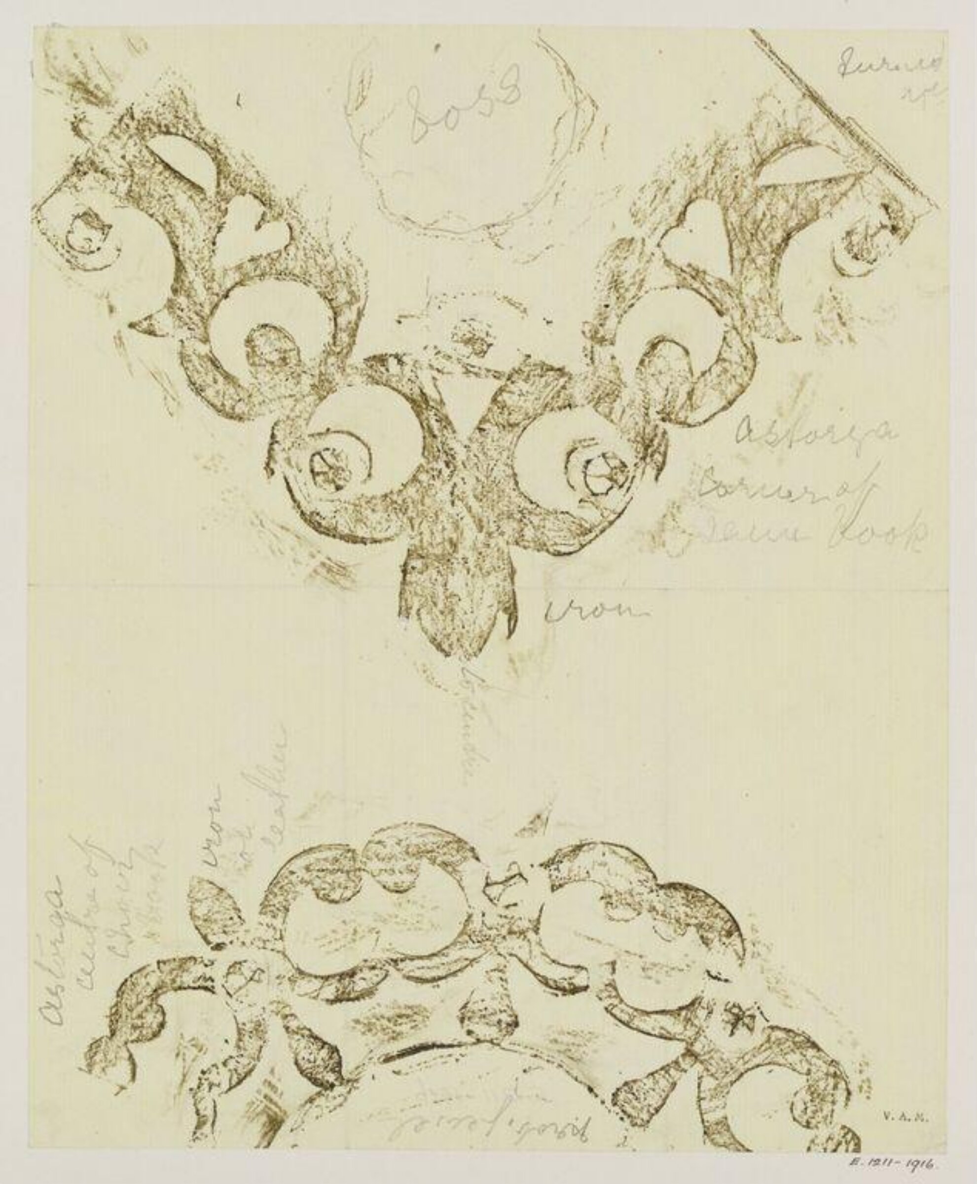 Drawing, Margaret Cross, 1898-1904