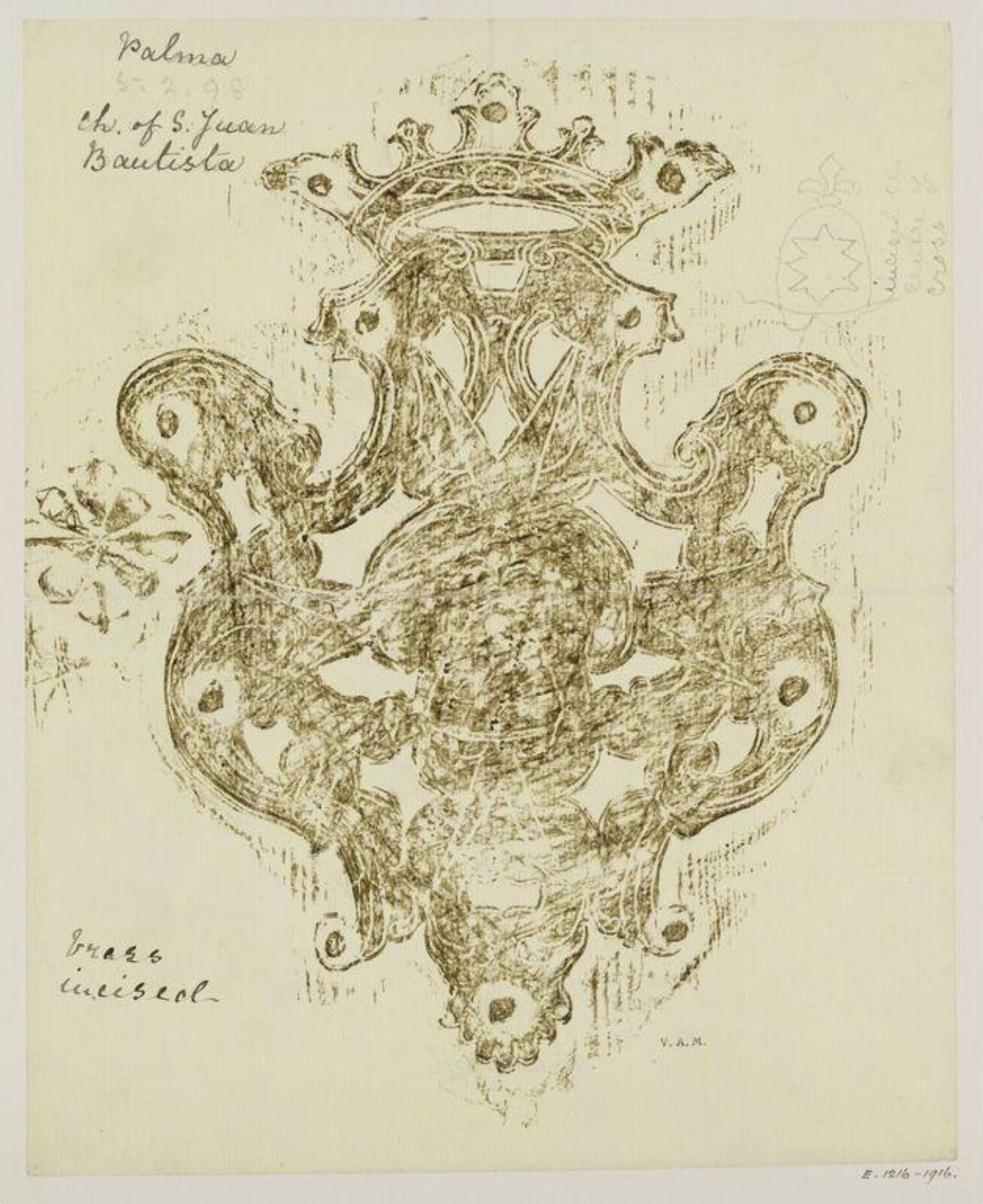 Drawing, Margaret Cross, 1898-1904