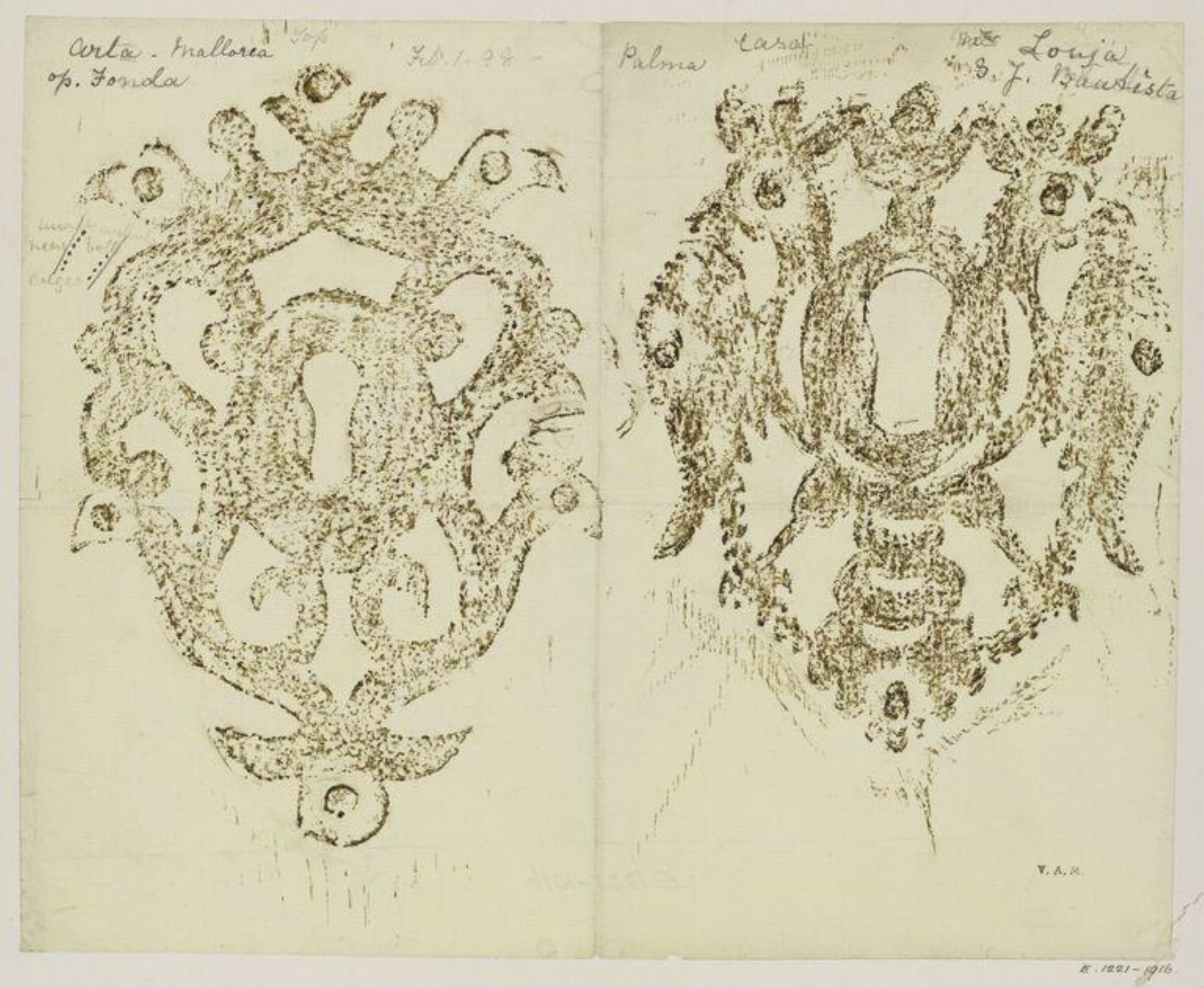 Drawing, Margaret Cross, 1898-1904