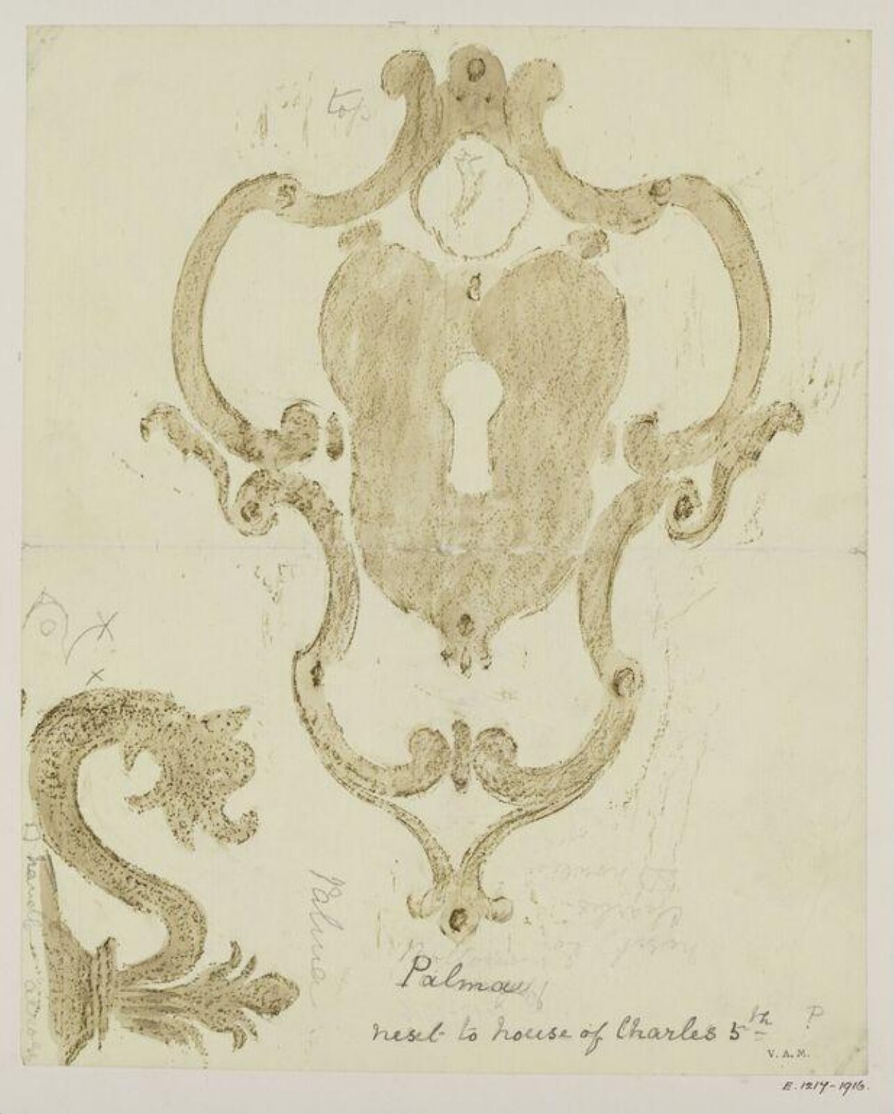 Drawing, Margaret Cross, 1898-1904