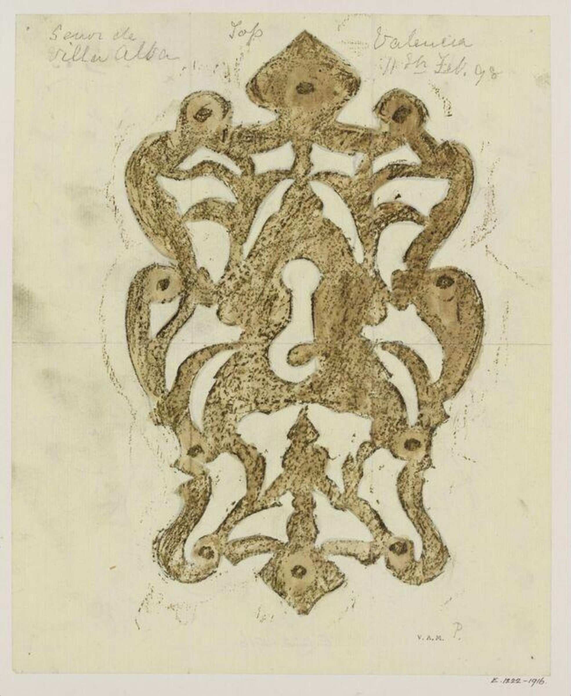 Drawing, Margaret Cross, 1898-1904