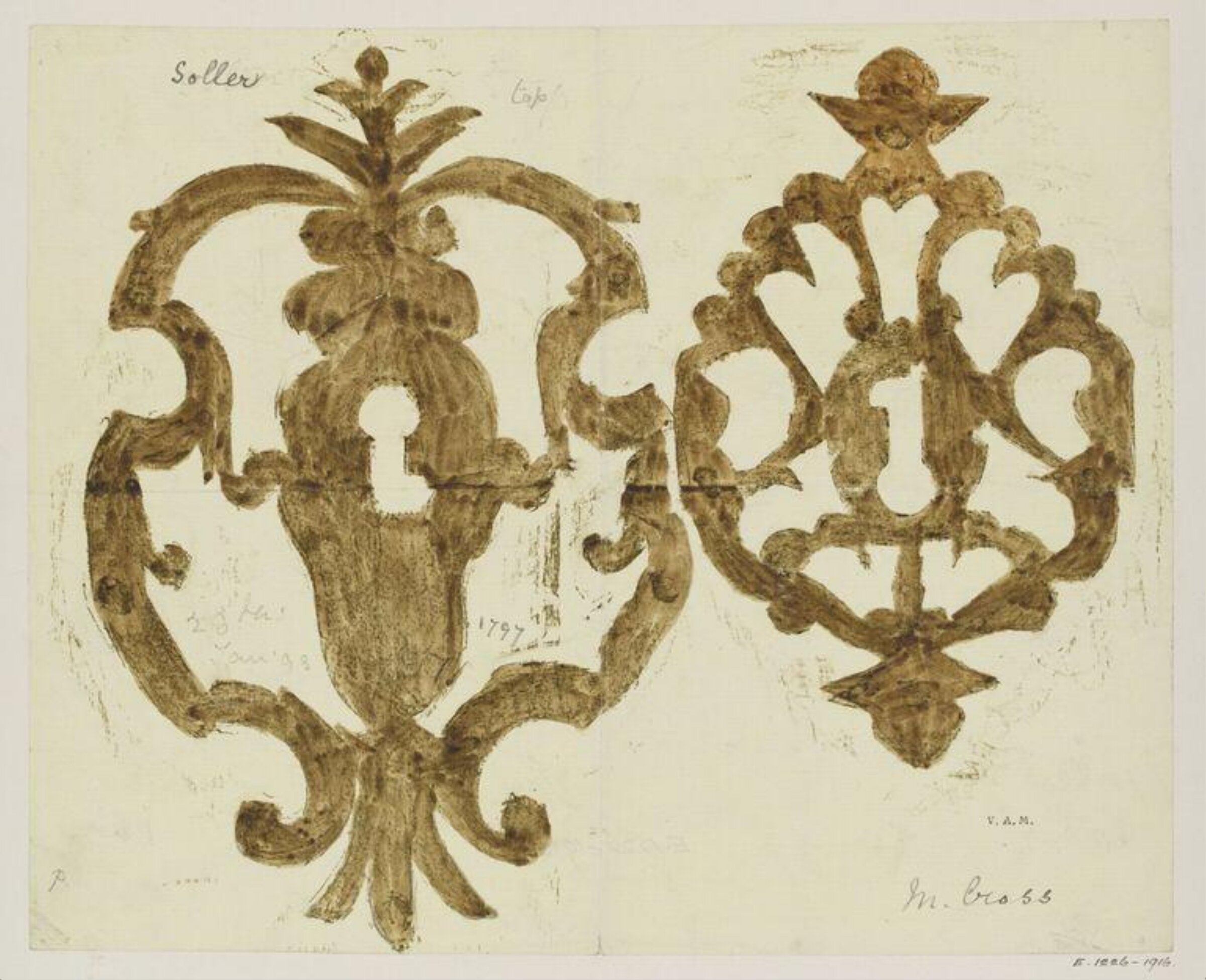 Drawing, Margaret Cross, 1898-1904