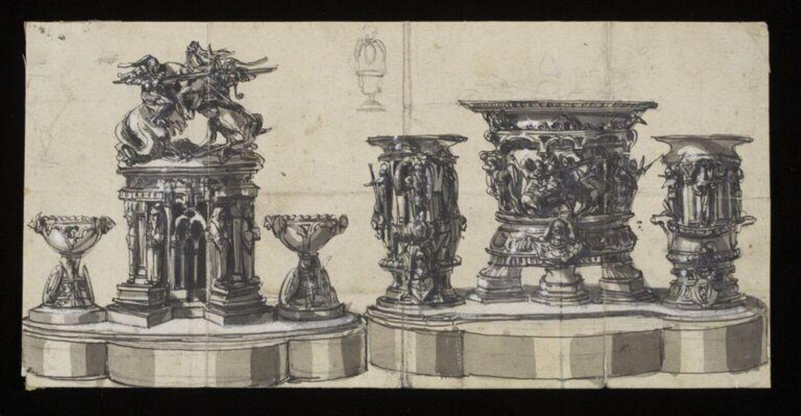 Designs  for Gothic Style Silverware, 1825-1850