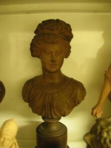 Bust of Marie Prudence Langiboul, wife of the sculptor Jean Martin Renaud. thumbnail 1