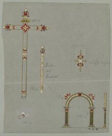 Original designs for modern goldsmith's work, chiefly in the style of the Renaissance thumbnail 1