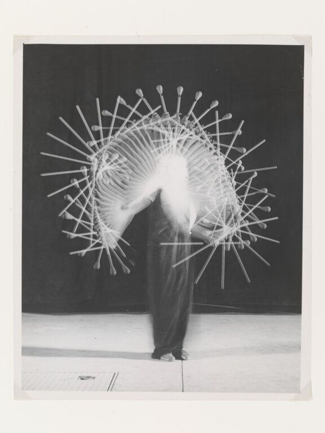 Harold Edgerton, Baton Toss (Multiflash), c.1953-61, vintage print