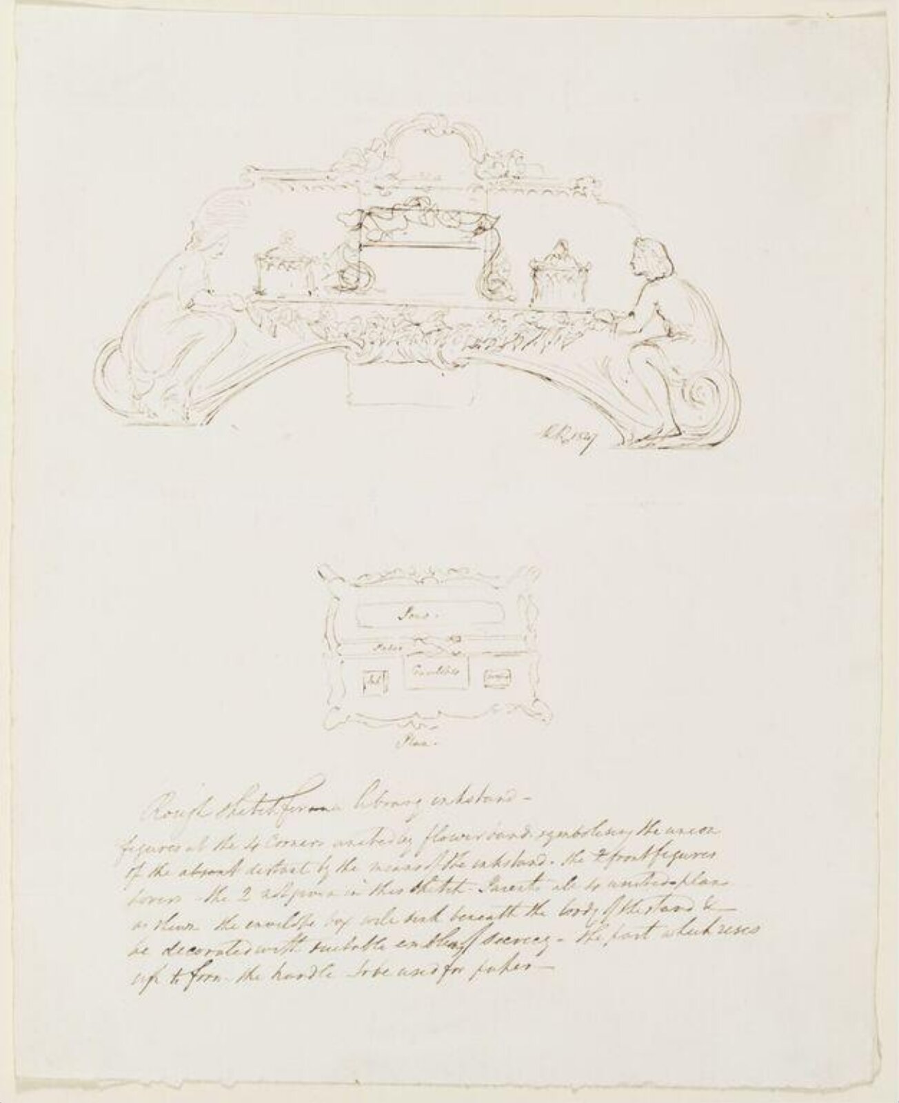 Drawing, Richard Redgrave, 1847