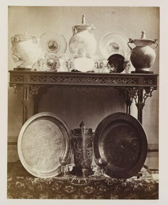 Works of art in pottery, glass, and metal in the collection of John Henderson, Plate III, Glass and metal of German, Venetian, North and South Italy, Moorish origin