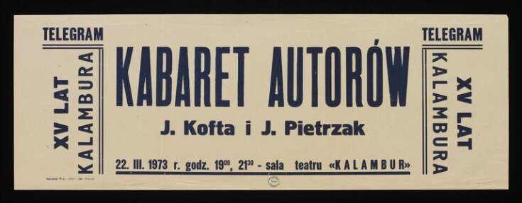 Kabaret Autorów image