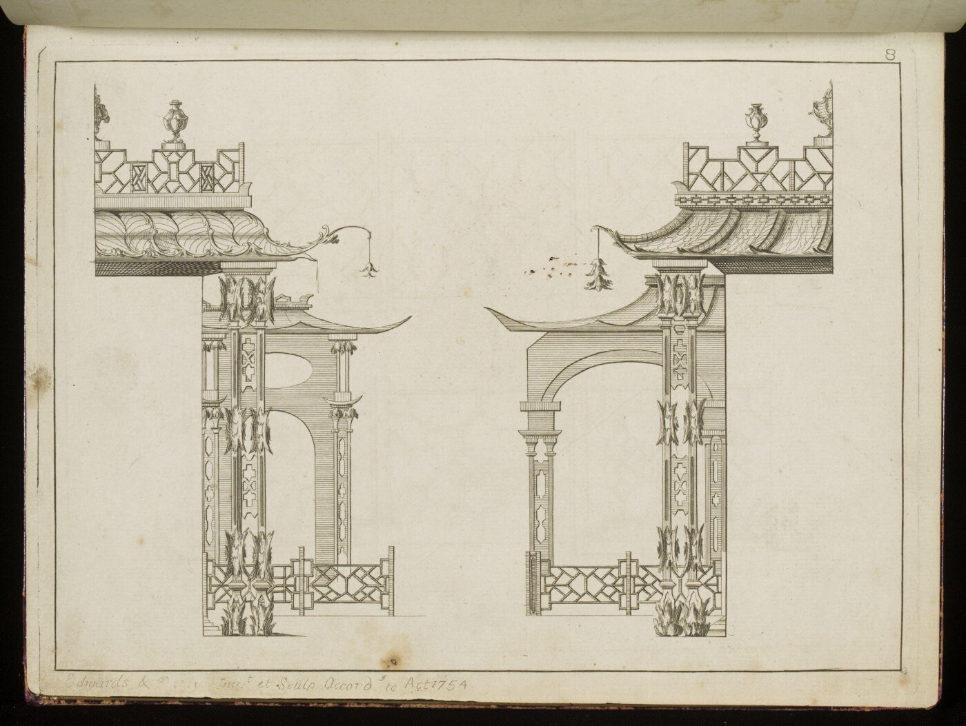 Matthias Darly, A New Book of Chinese Designs Calculated to Improve the present Taste etc.