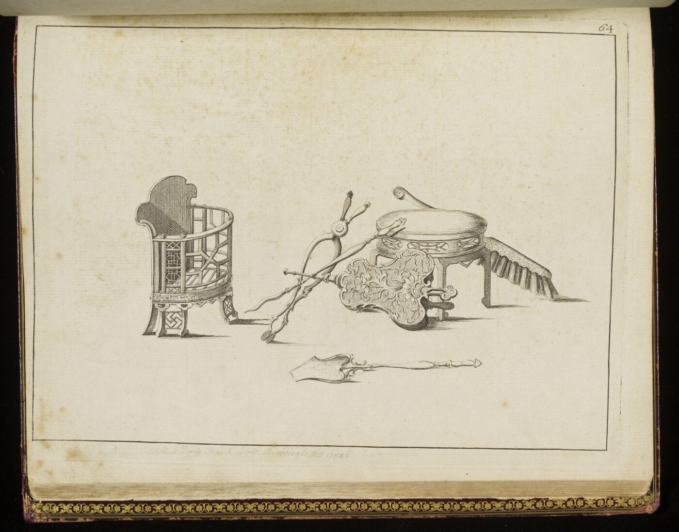 Matthias Darly, A New Book of Chinese Designs Calculated to Improve the present Taste etc.