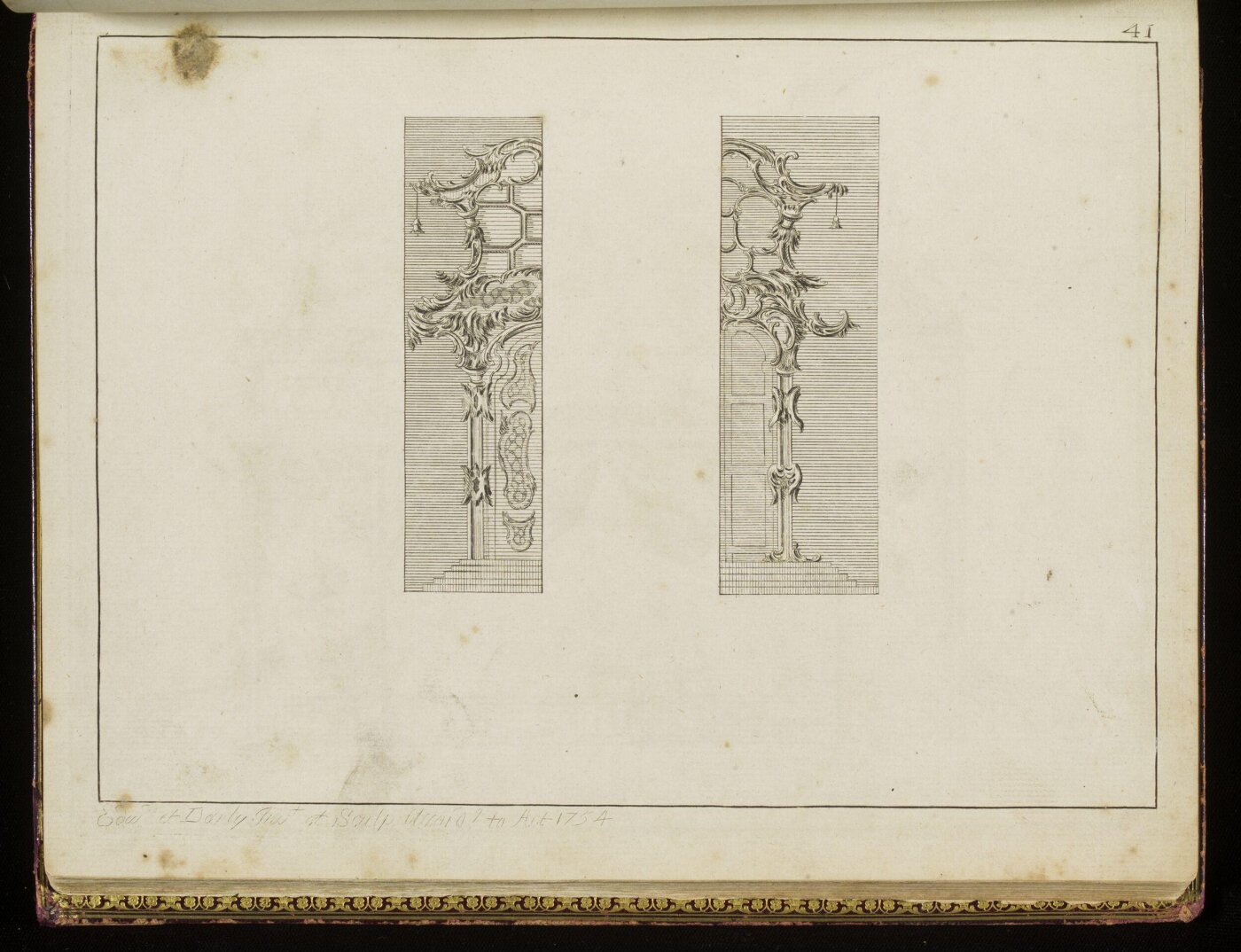 Matthias Darly, A New Book of Chinese Designs Calculated to Improve the present Taste etc.