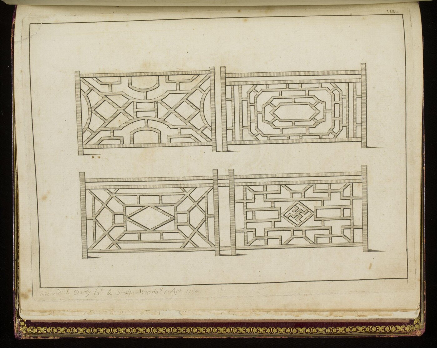 Matthias Darly, A New Book of Chinese Designs Calculated to Improve the present Taste etc.