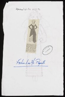 Fashion illustration by Veronica Papworth thumbnail 1