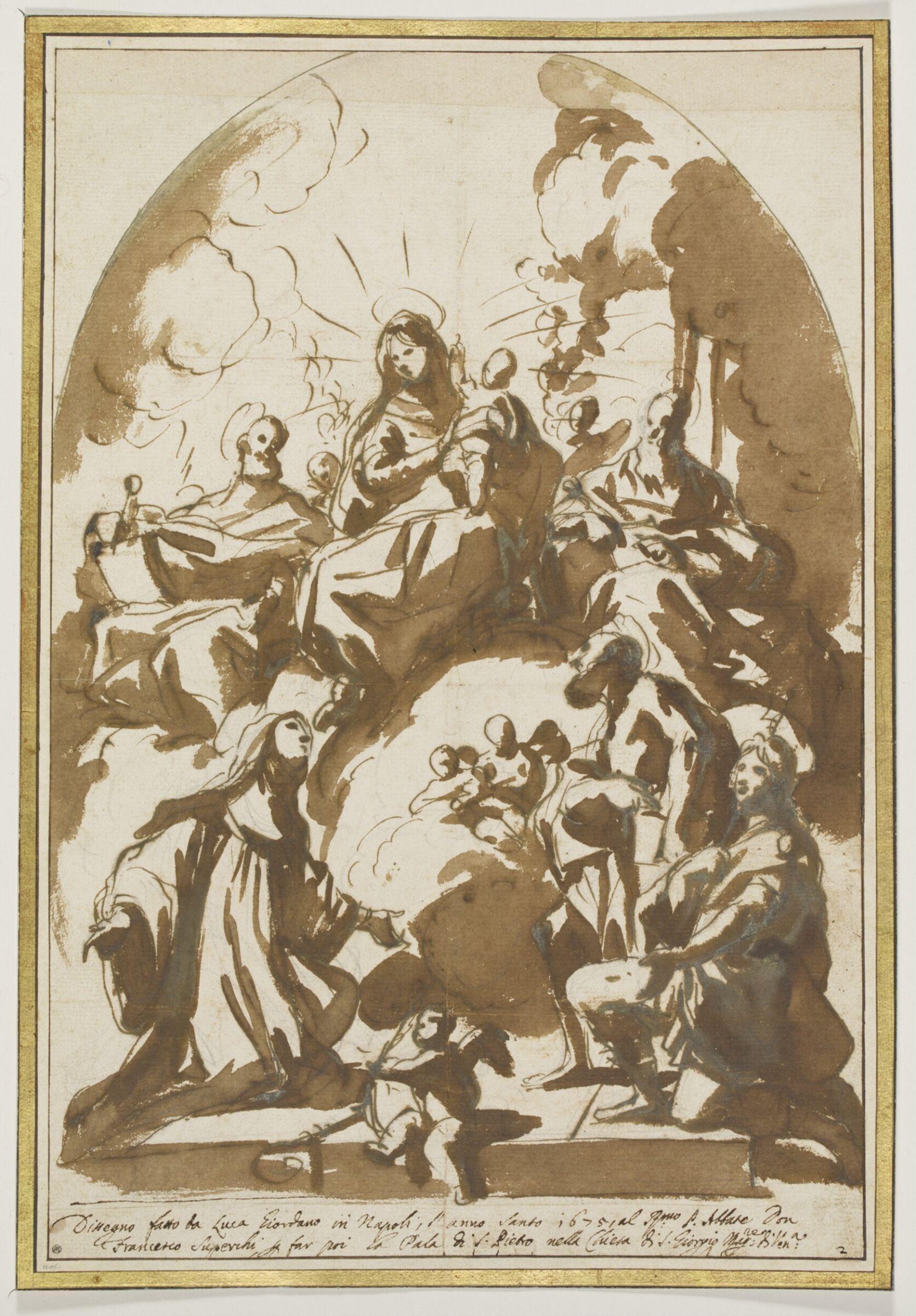 The Virgin and Child, Luca Giordano, 1675