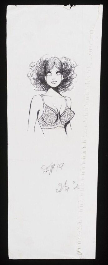 Fashion illustration by Veronica Papworth
