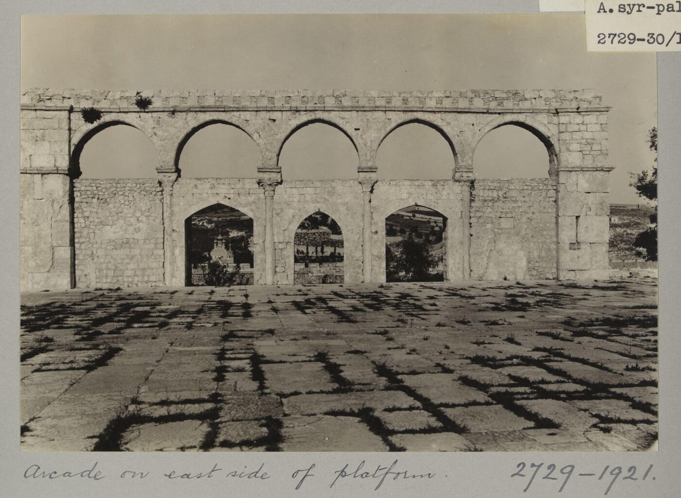 K.A.C. Creswell, Photograph