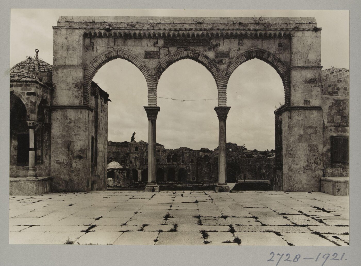 K.A.C. Creswell, Photograph