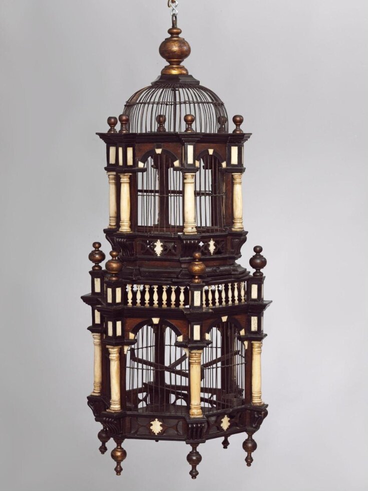 Sold at Auction: Victorian era Brass Bird Cage