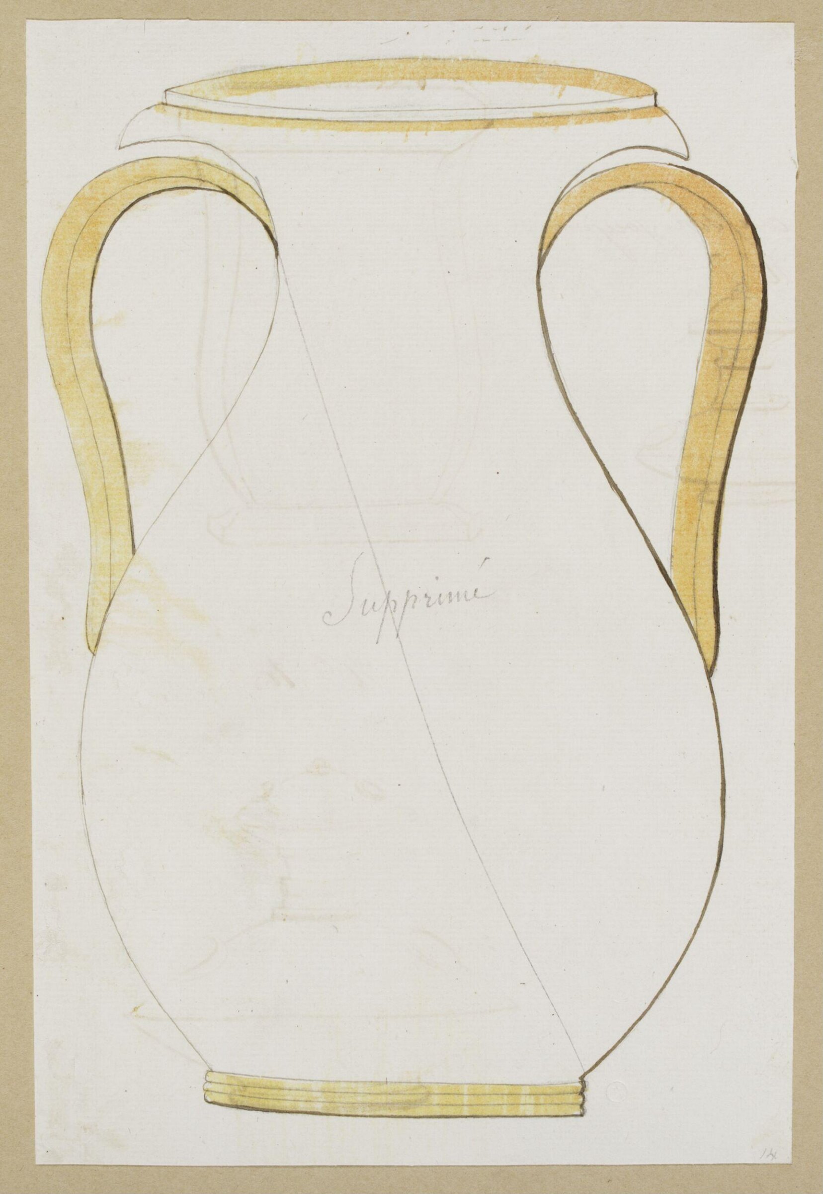 Designs for Porcelaine, Dagoty porcelain factory, circa 1800