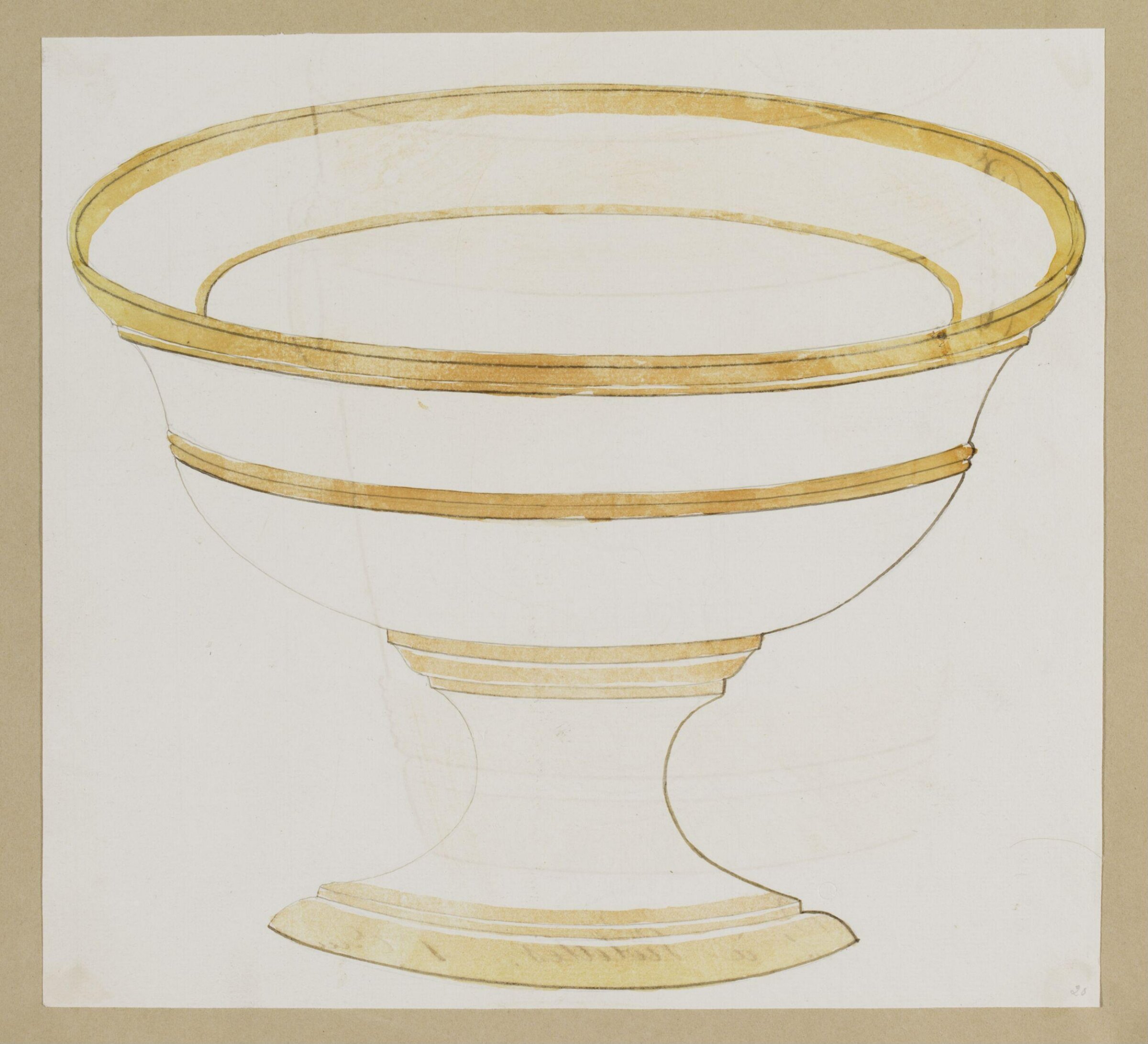 Designs for Porcelaine, Dagoty porcelain factory, circa 1800
