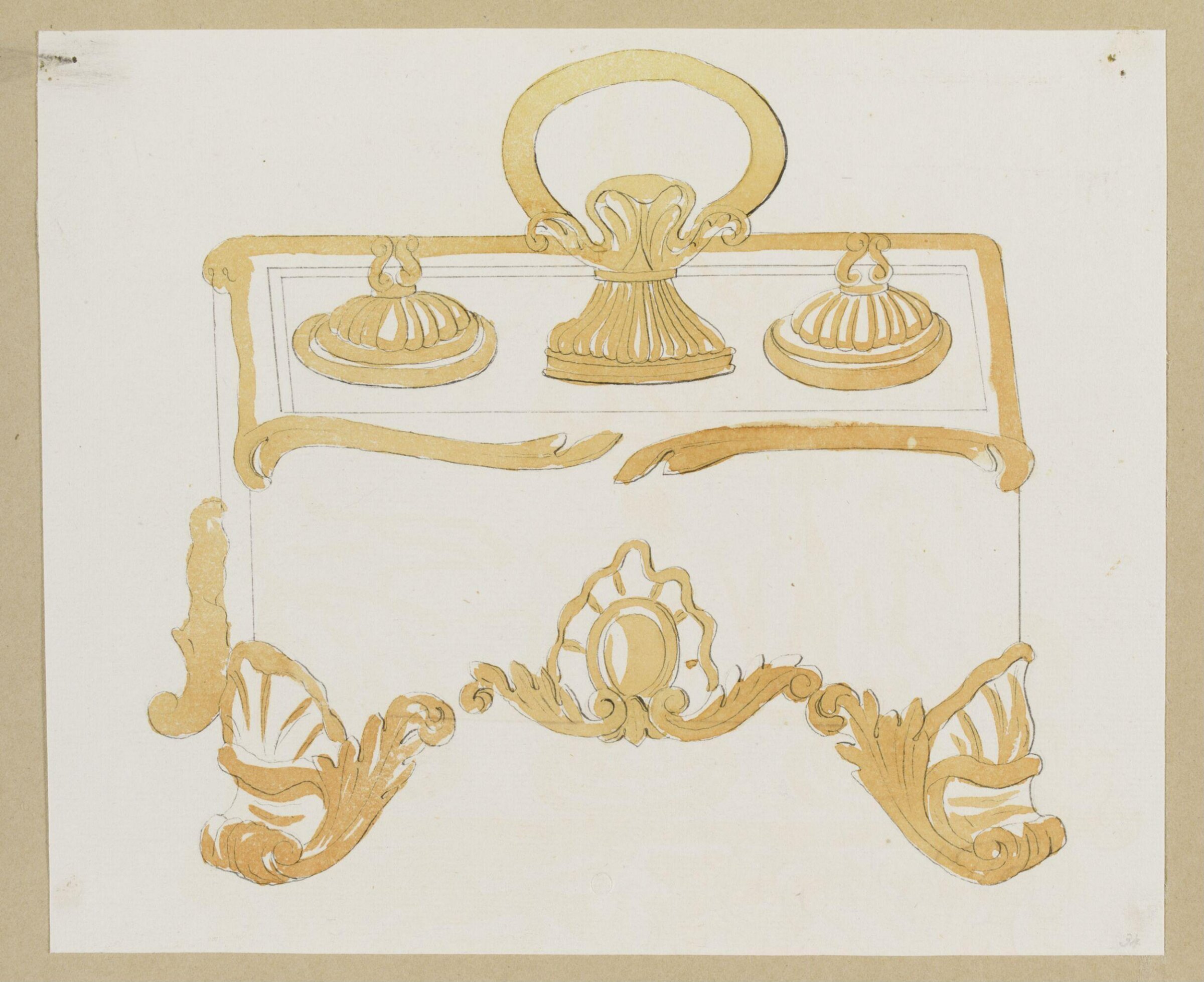 Designs for Porcelaine, Dagoty porcelain factory, circa 1800