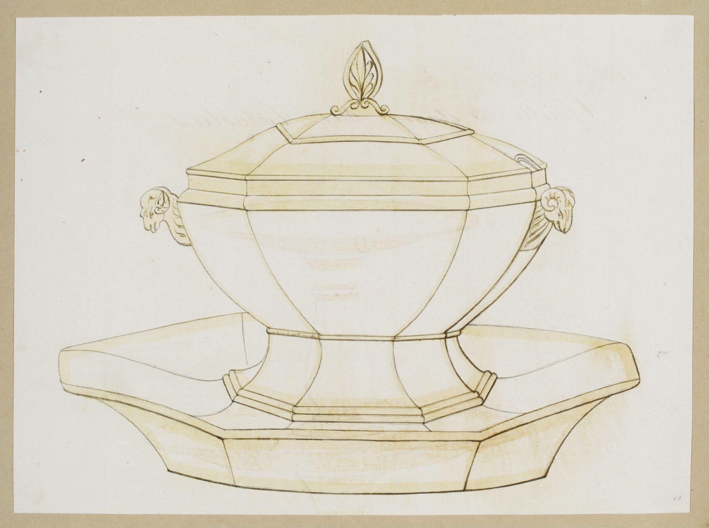 Designs for Porcelaine, Dagoty porcelain factory, circa 1800