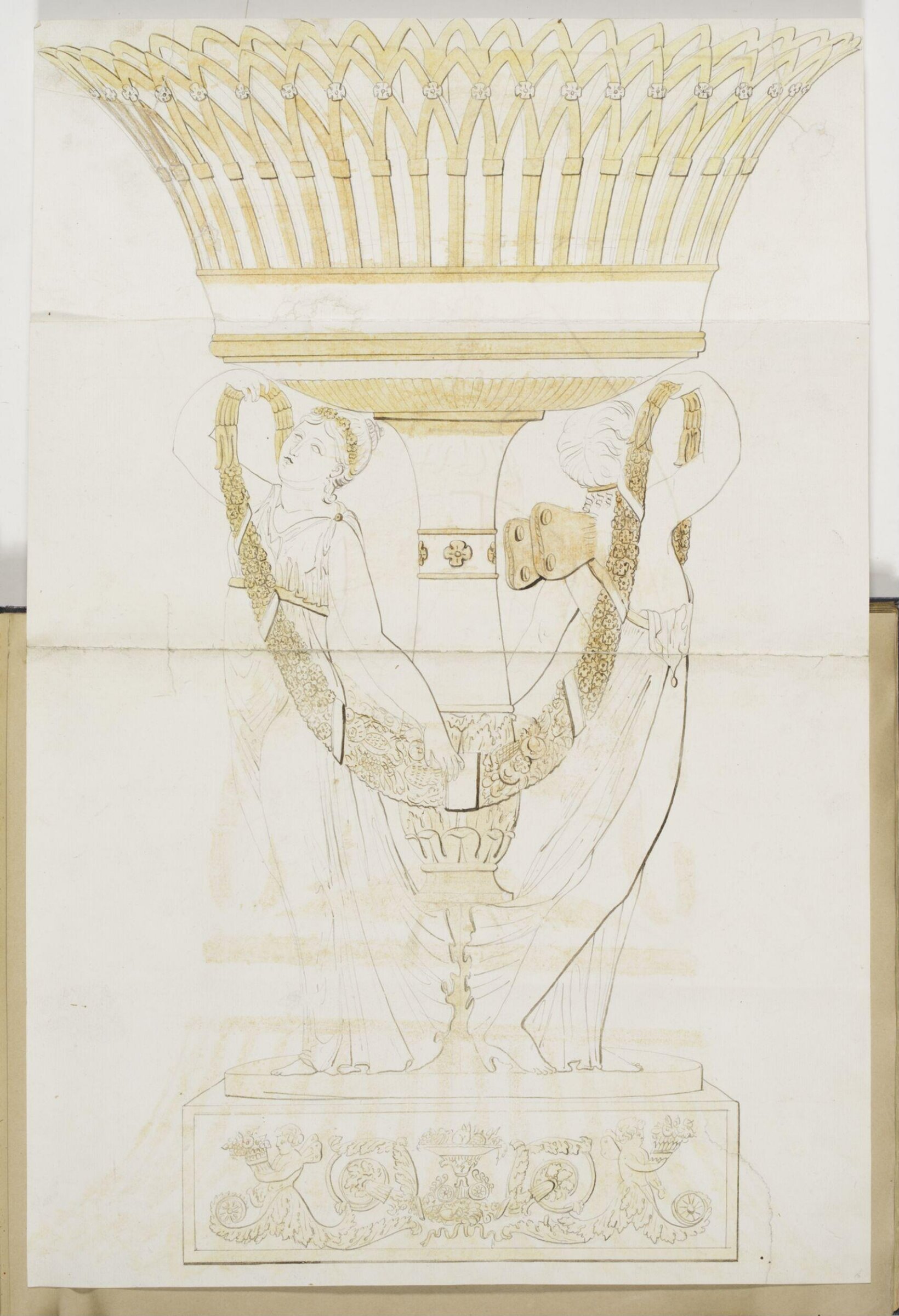 Designs for Porcelaine, Dagoty porcelain factory, circa 1800