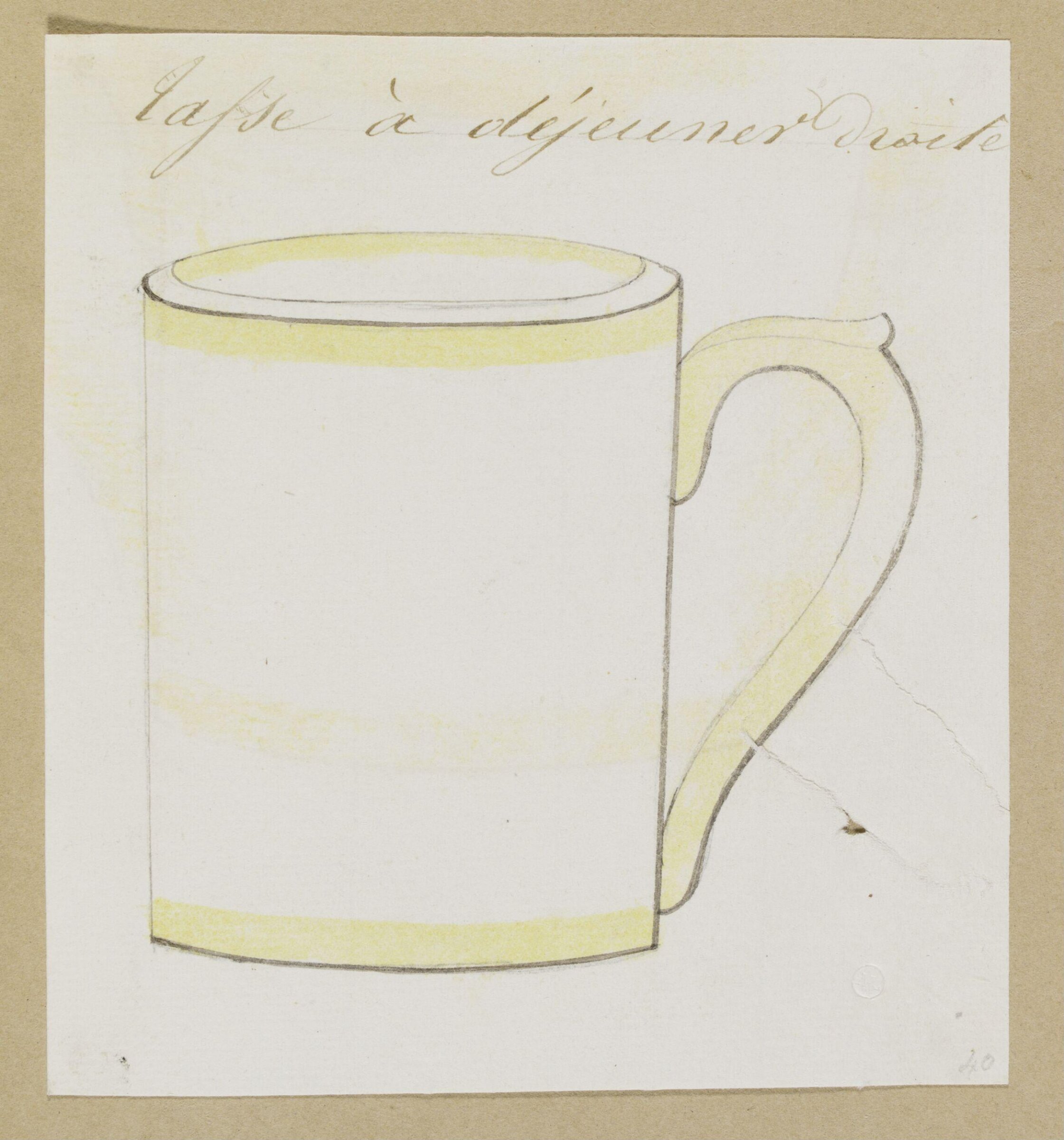 Designs for Porcelaine, Dagoty porcelain factory, circa 1800
