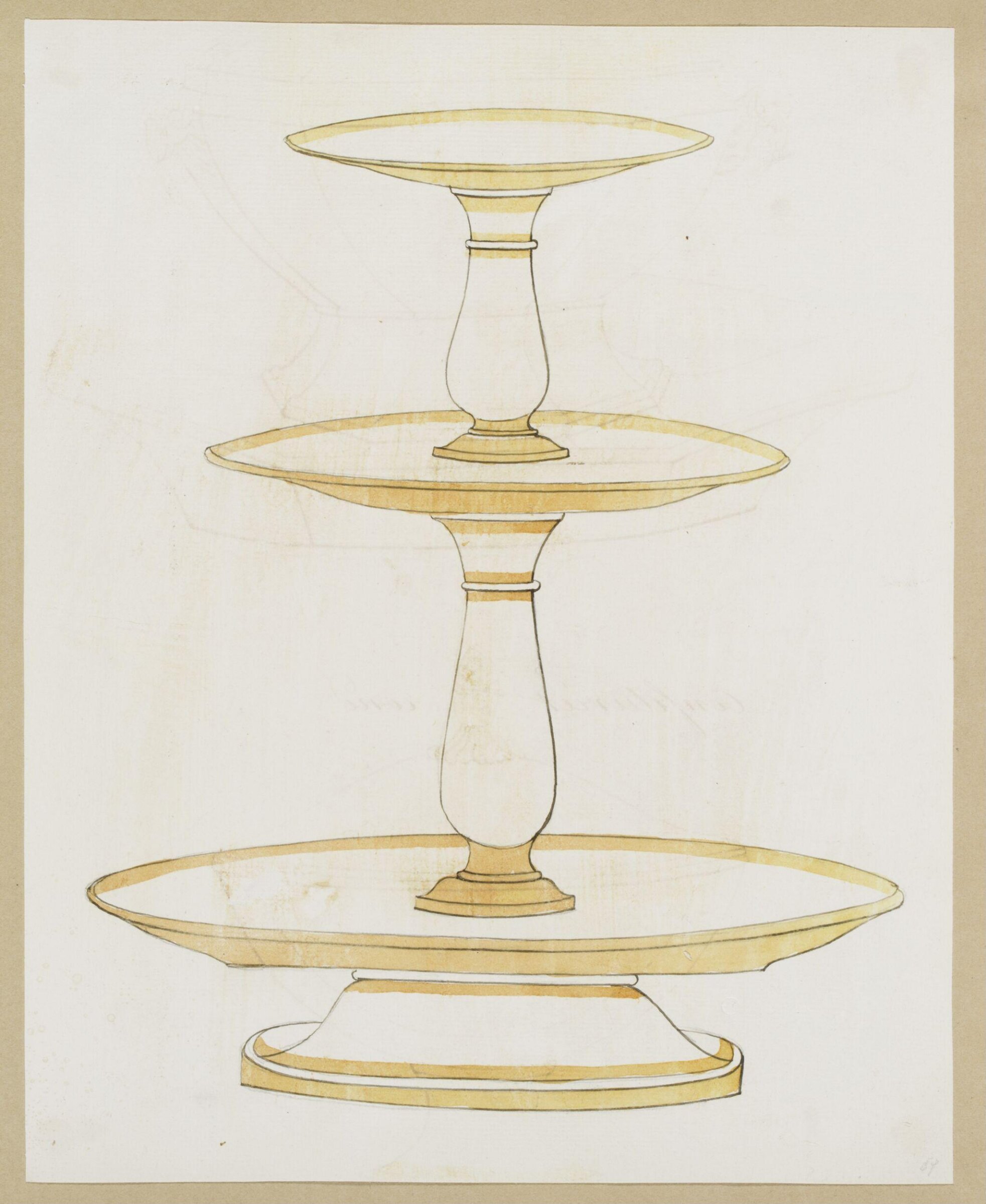 Designs for Porcelaine, Dagoty porcelain factory, circa 1800