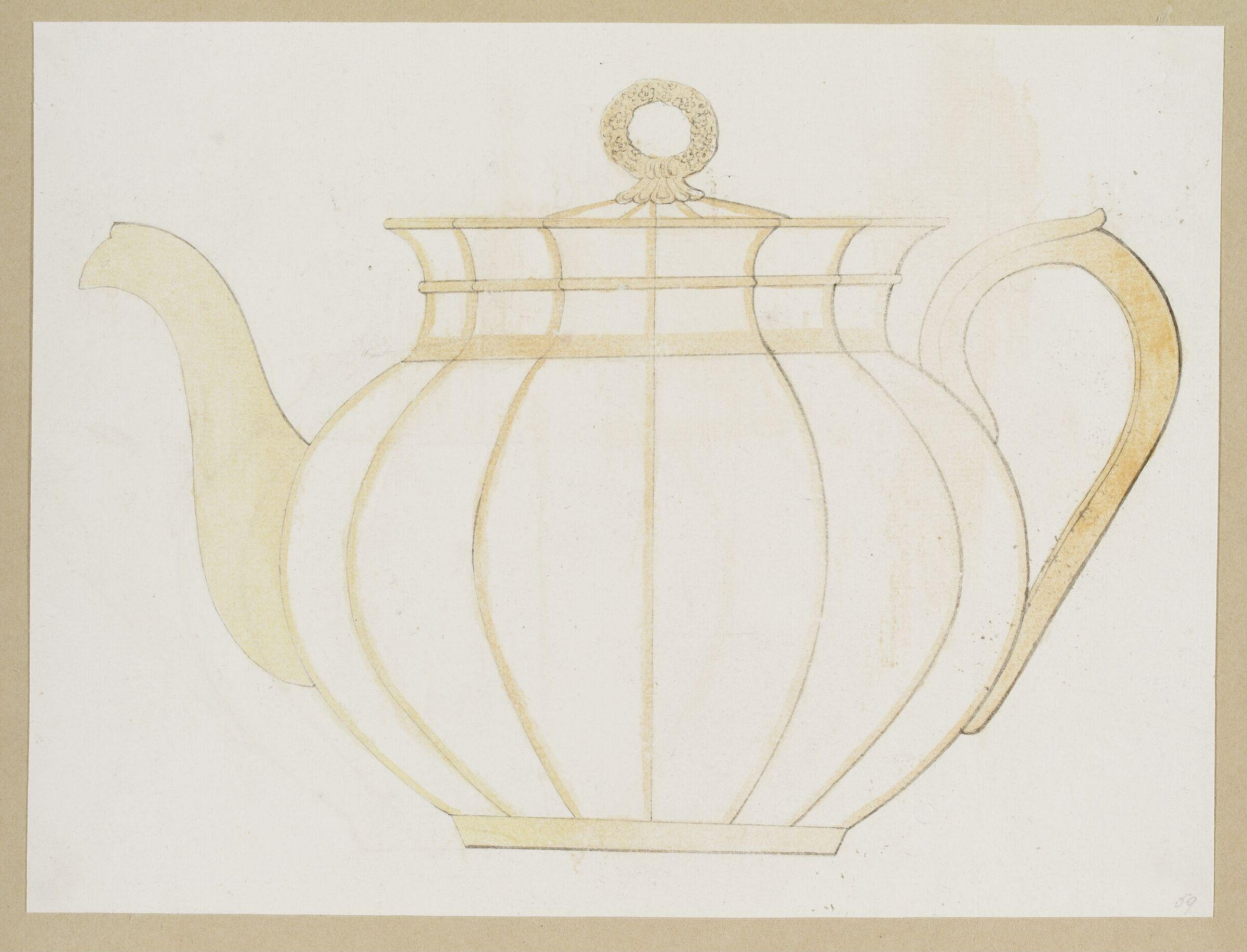 Designs for Porcelaine, Dagoty porcelain factory, circa 1800