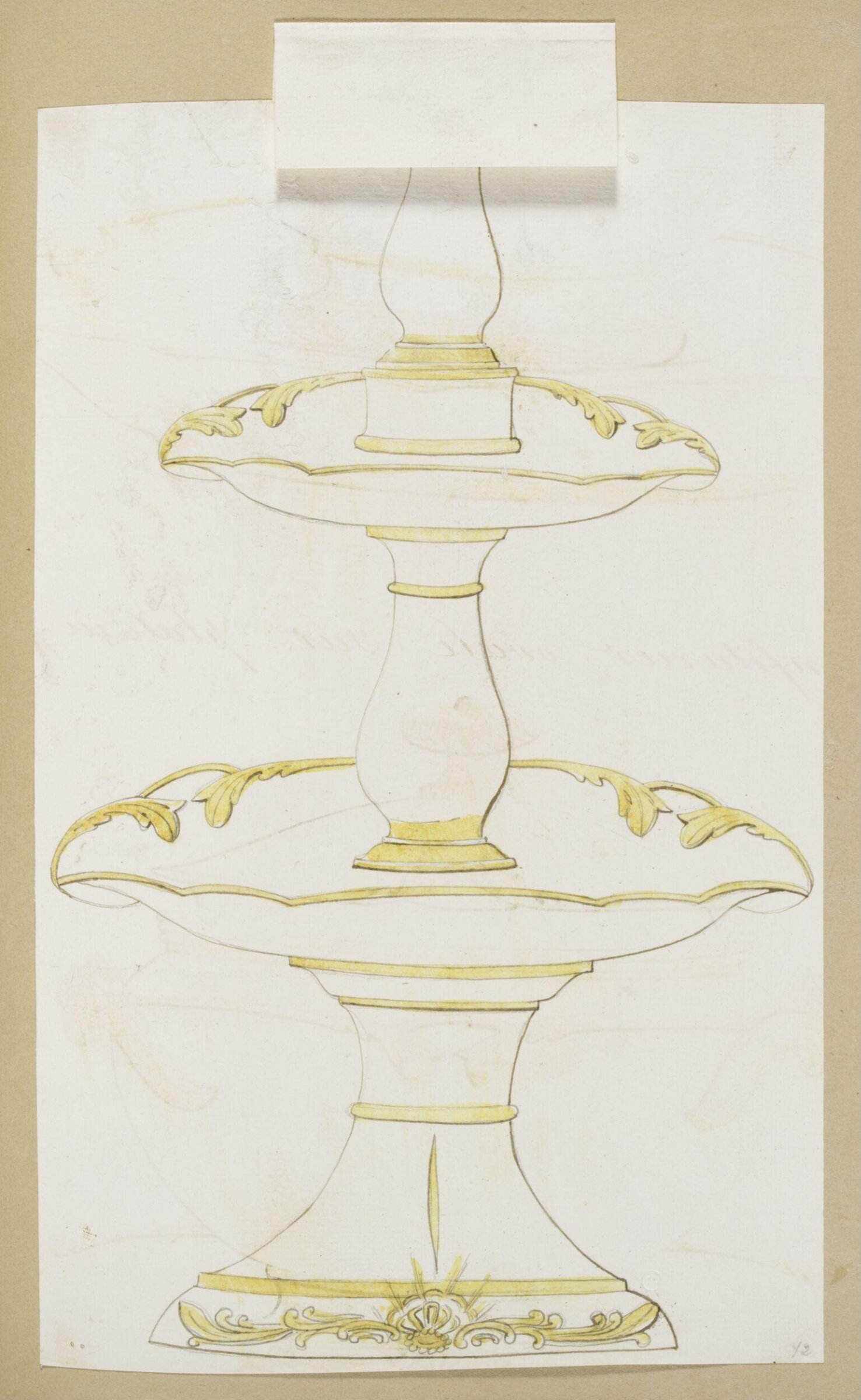 Designs for Porcelaine, Dagoty porcelain factory, circa 1800