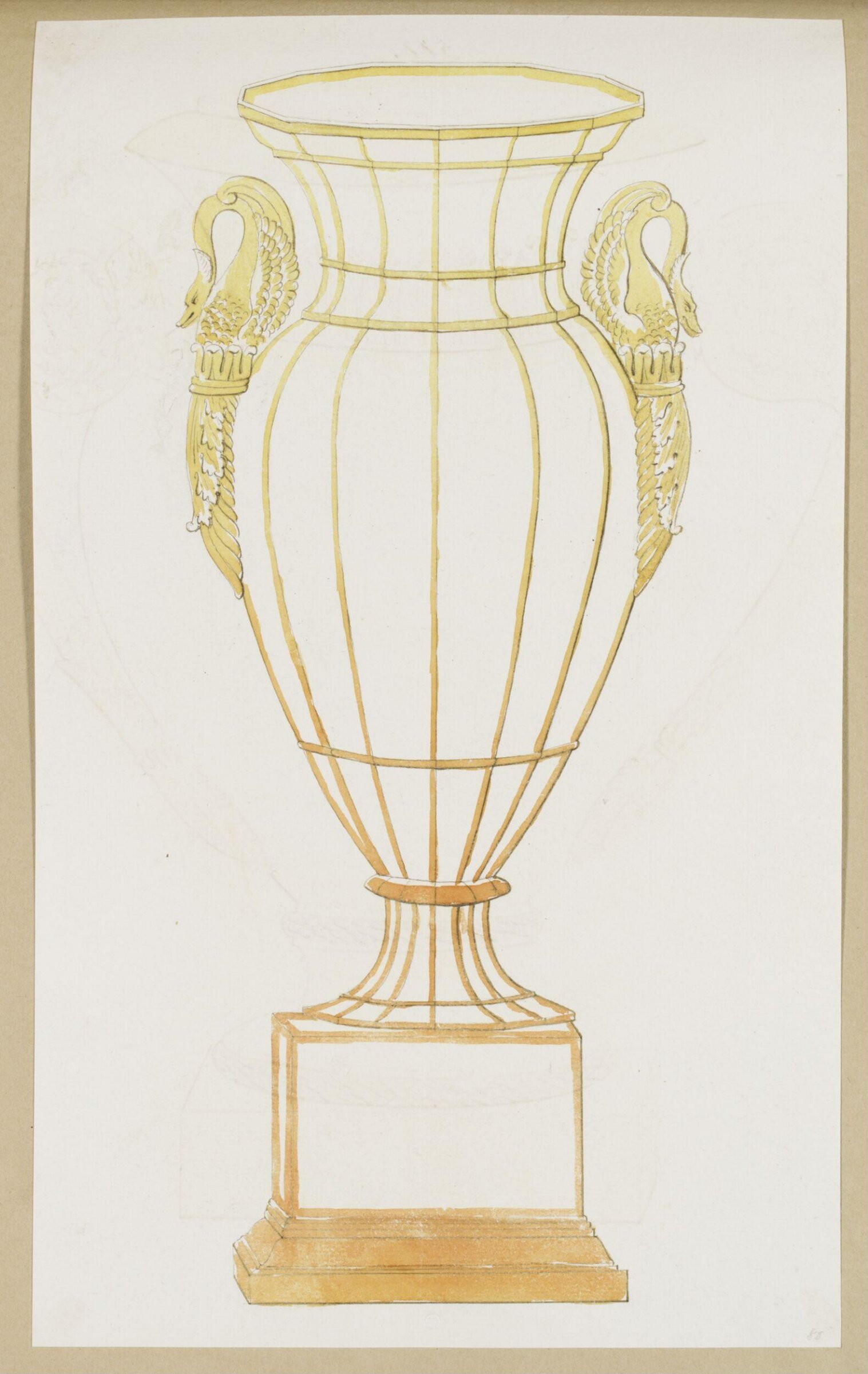 Designs for Porcelaine, Dagoty porcelain factory, circa 1800
