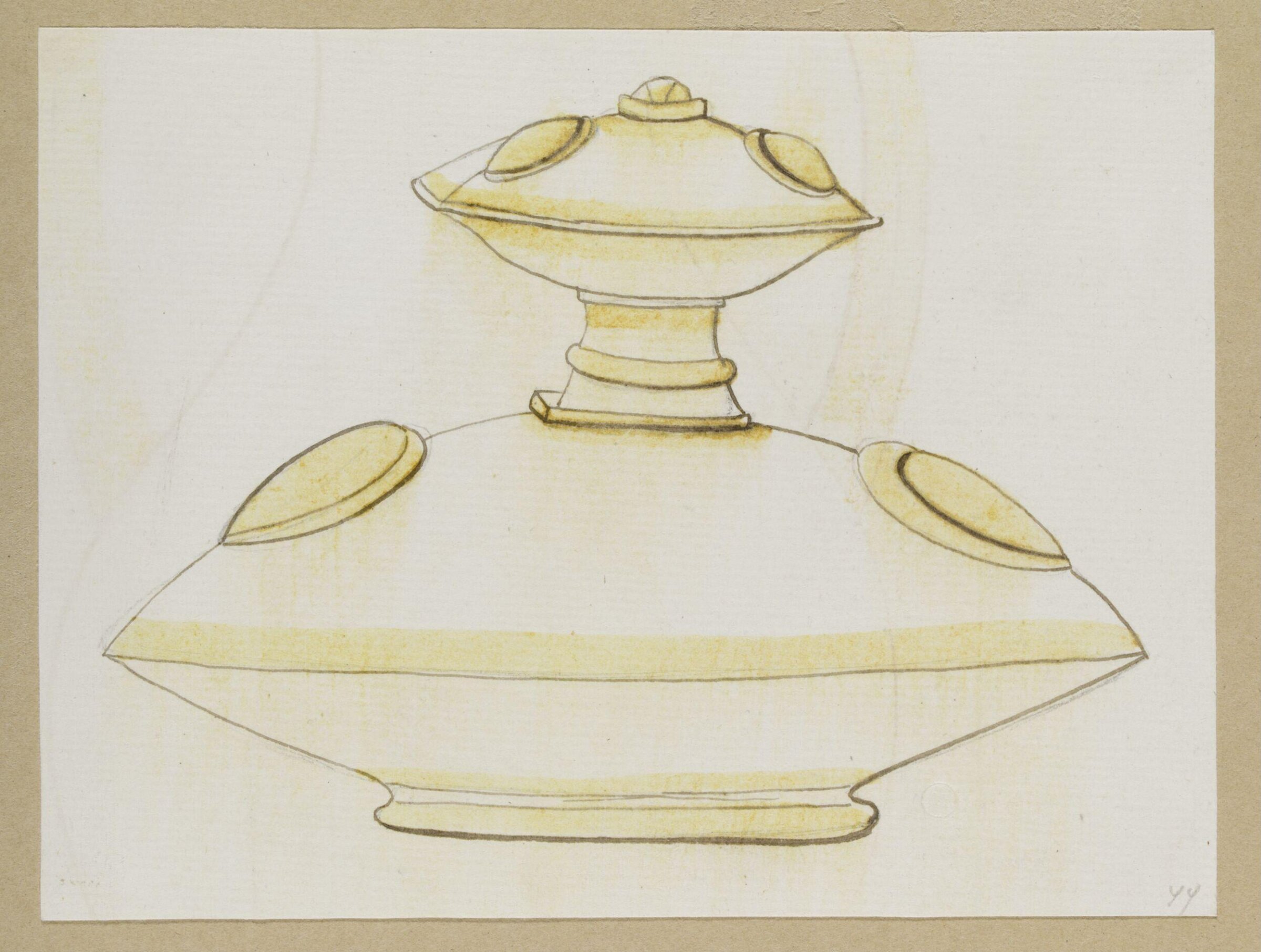Designs for Porcelaine, Dagoty porcelain factory, circa 1800