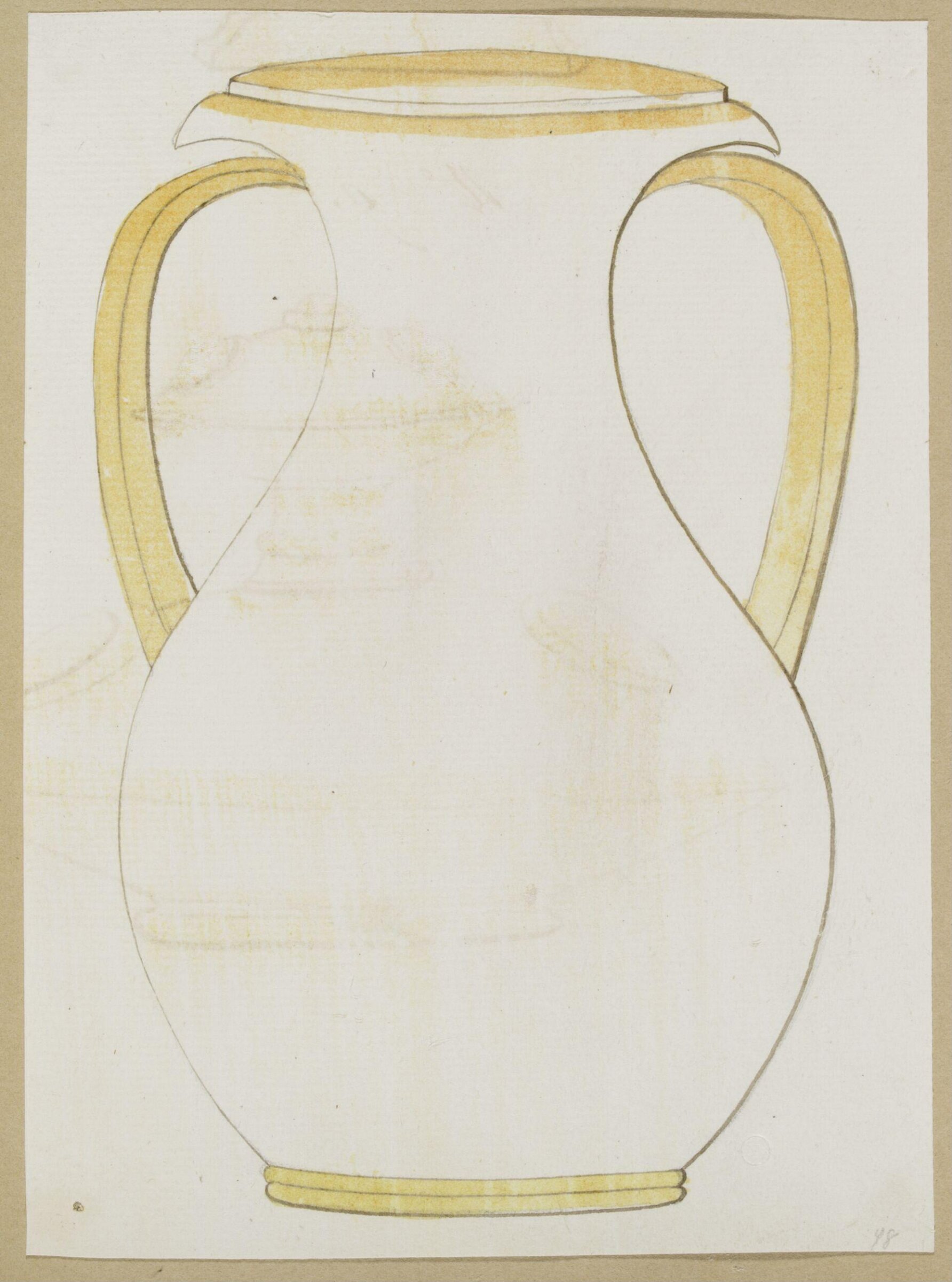 Designs for Porcelaine, Dagoty porcelain factory, circa 1800