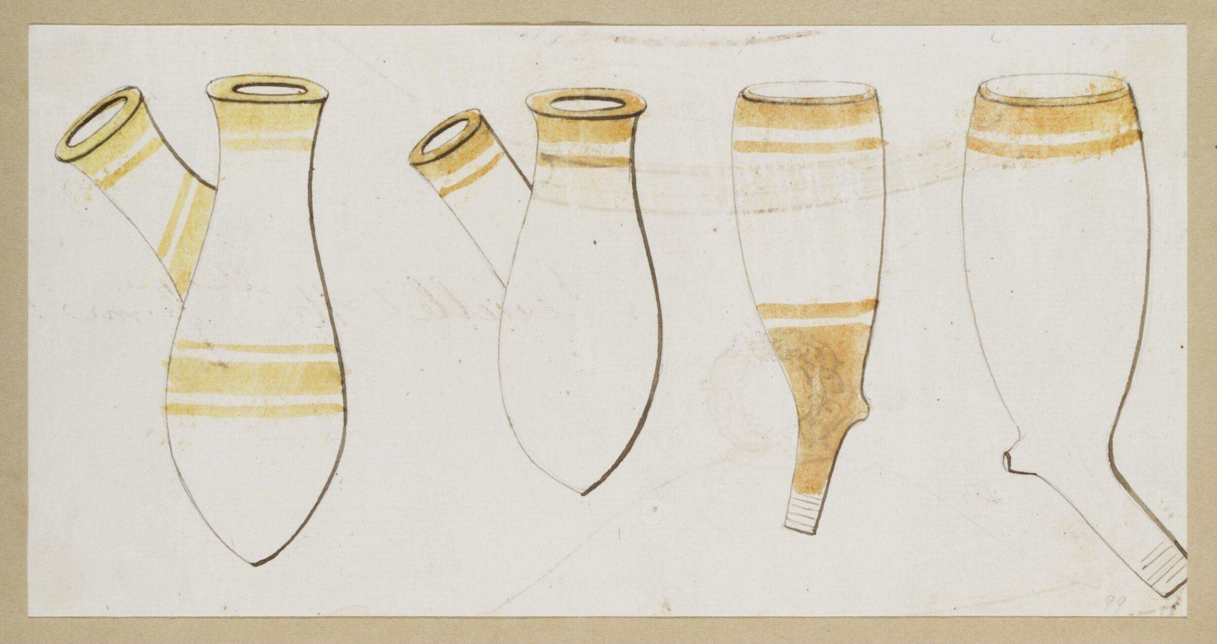 Designs for Porcelaine, Dagoty porcelain factory, circa 1800
