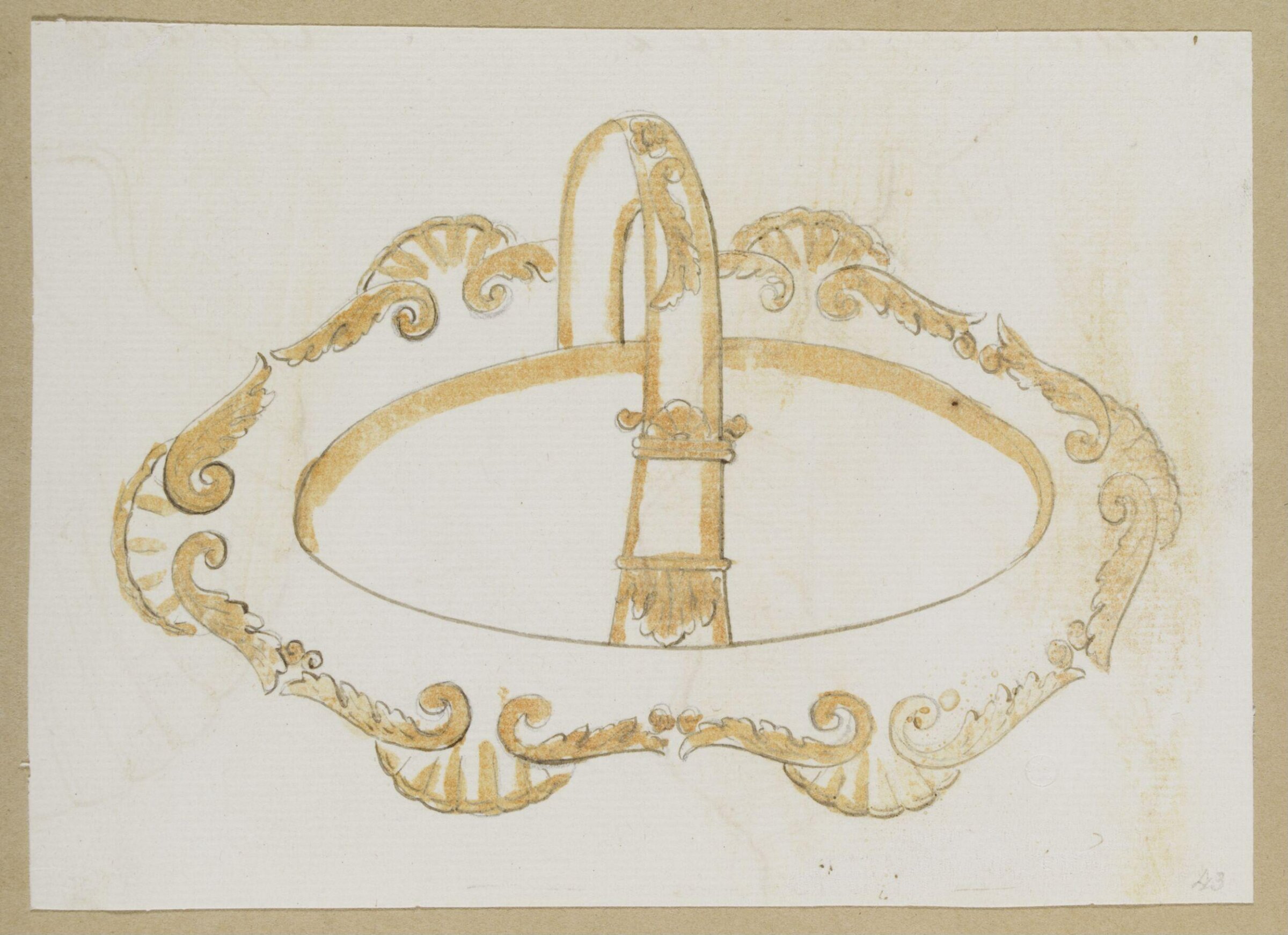 Designs for Porcelaine, Dagoty porcelain factory, circa 1800