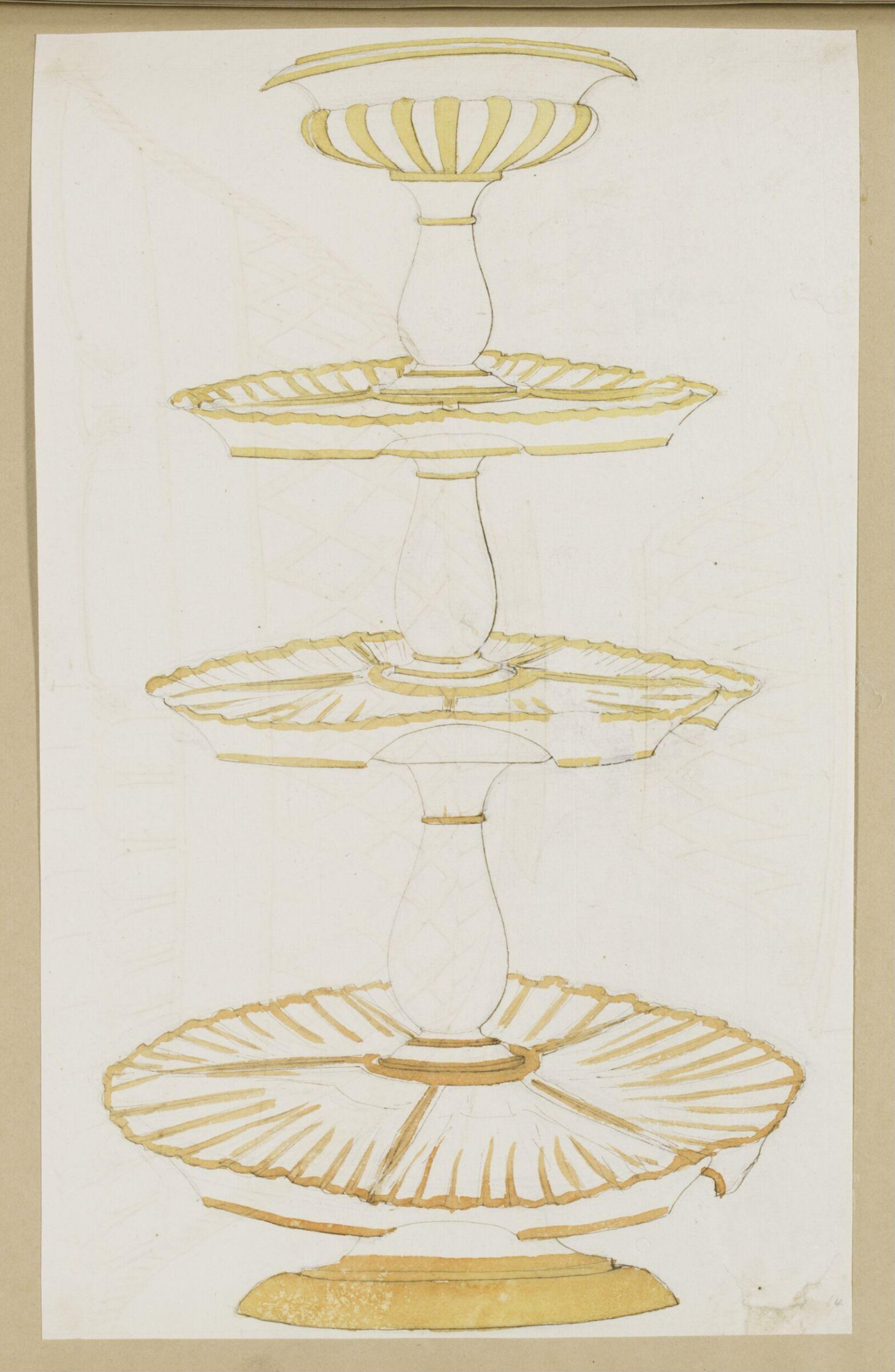 Designs for Porcelaine, Dagoty porcelain factory, circa 1800