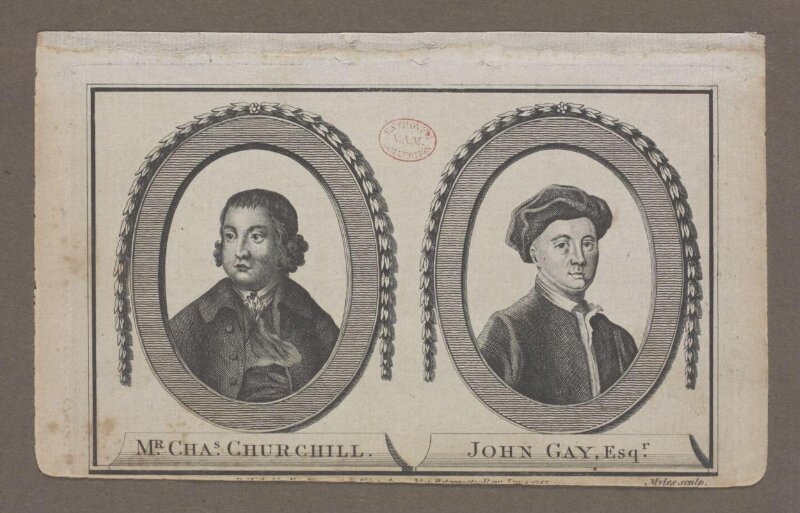 Charles Churchill and John Gay, Esq.