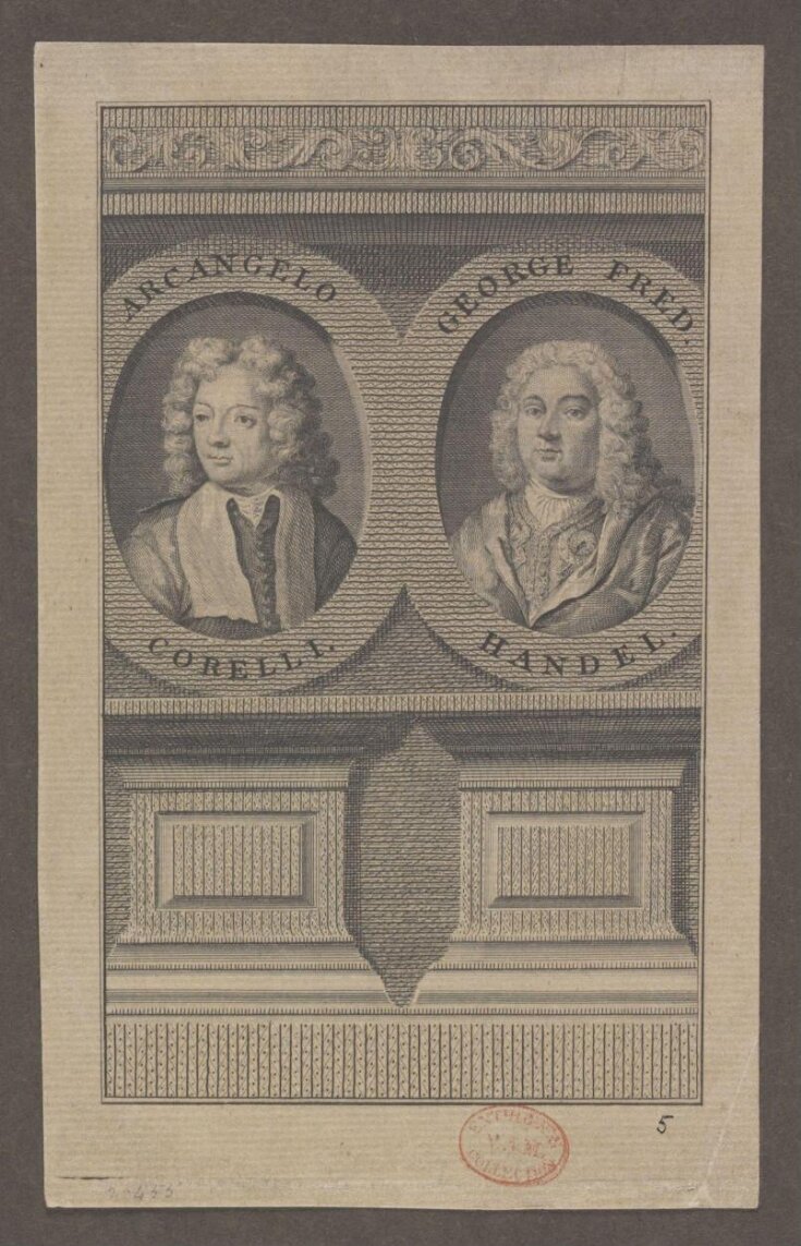 Arcangelo Corelli and George Frederick Handel top image