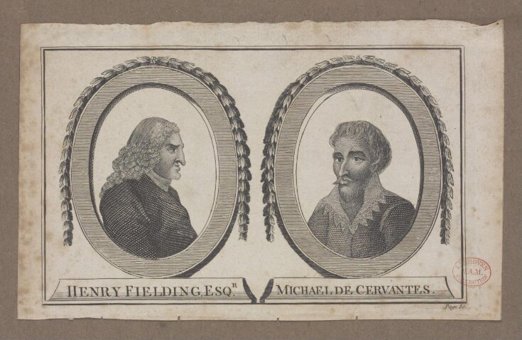 Henry Fielding, Esq. and Miguel de Cervantes top image