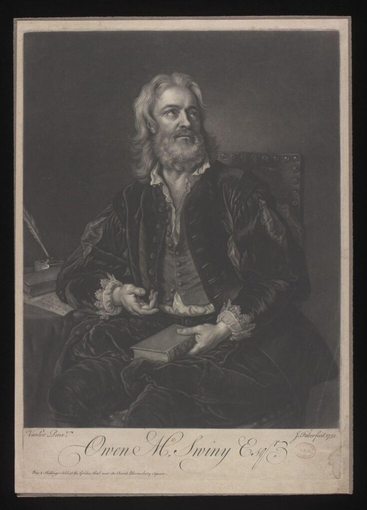 Owen McSwiny, Esq. Loo, JeanBaptiste van Jan van Loo J. B. Vanloo JeanBaptiste Vanloo Vanloo