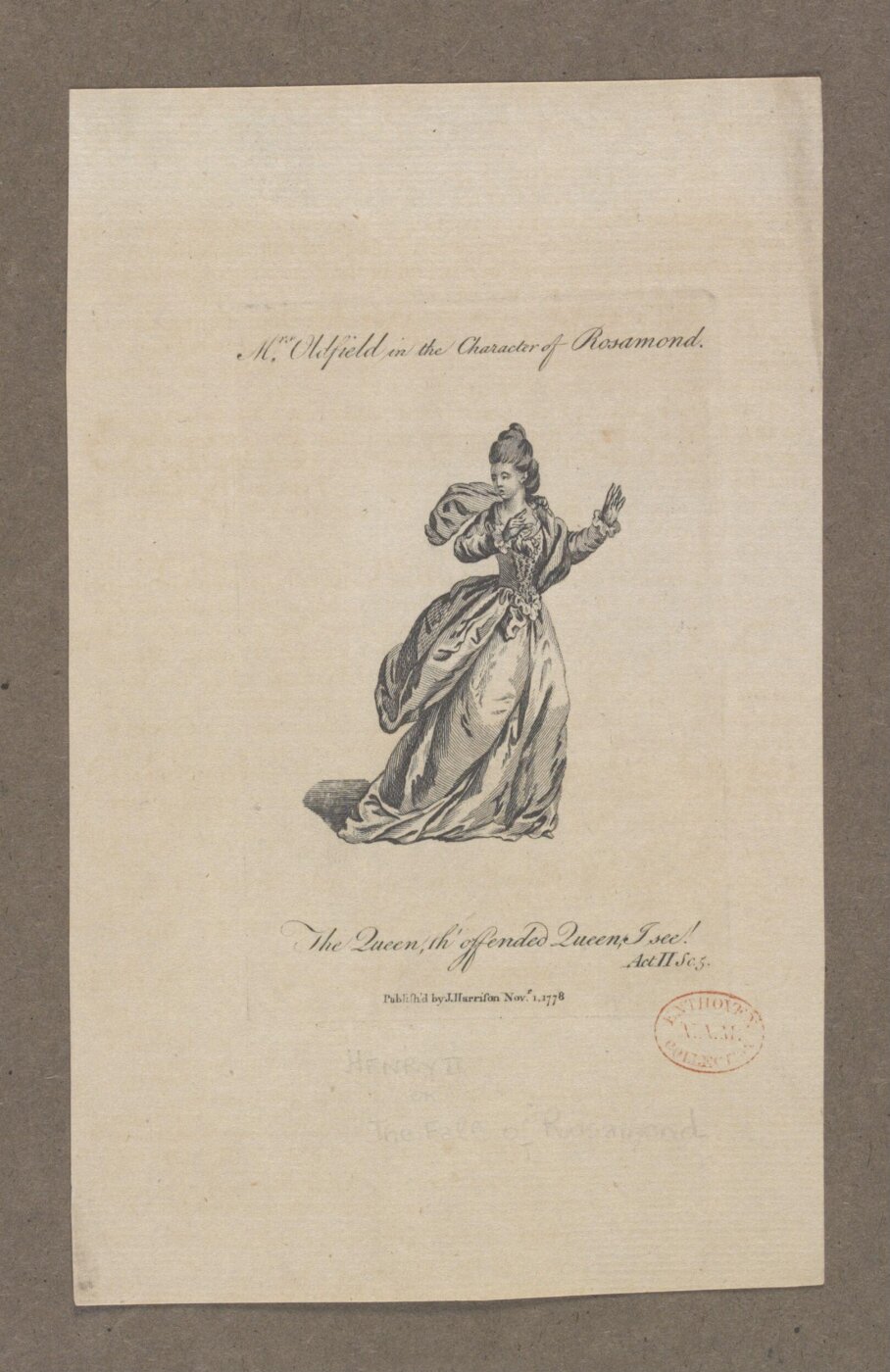 Unknown, Anne Oldfield