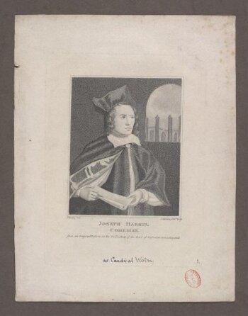 Joseph Harris as Cardinal Wolsey